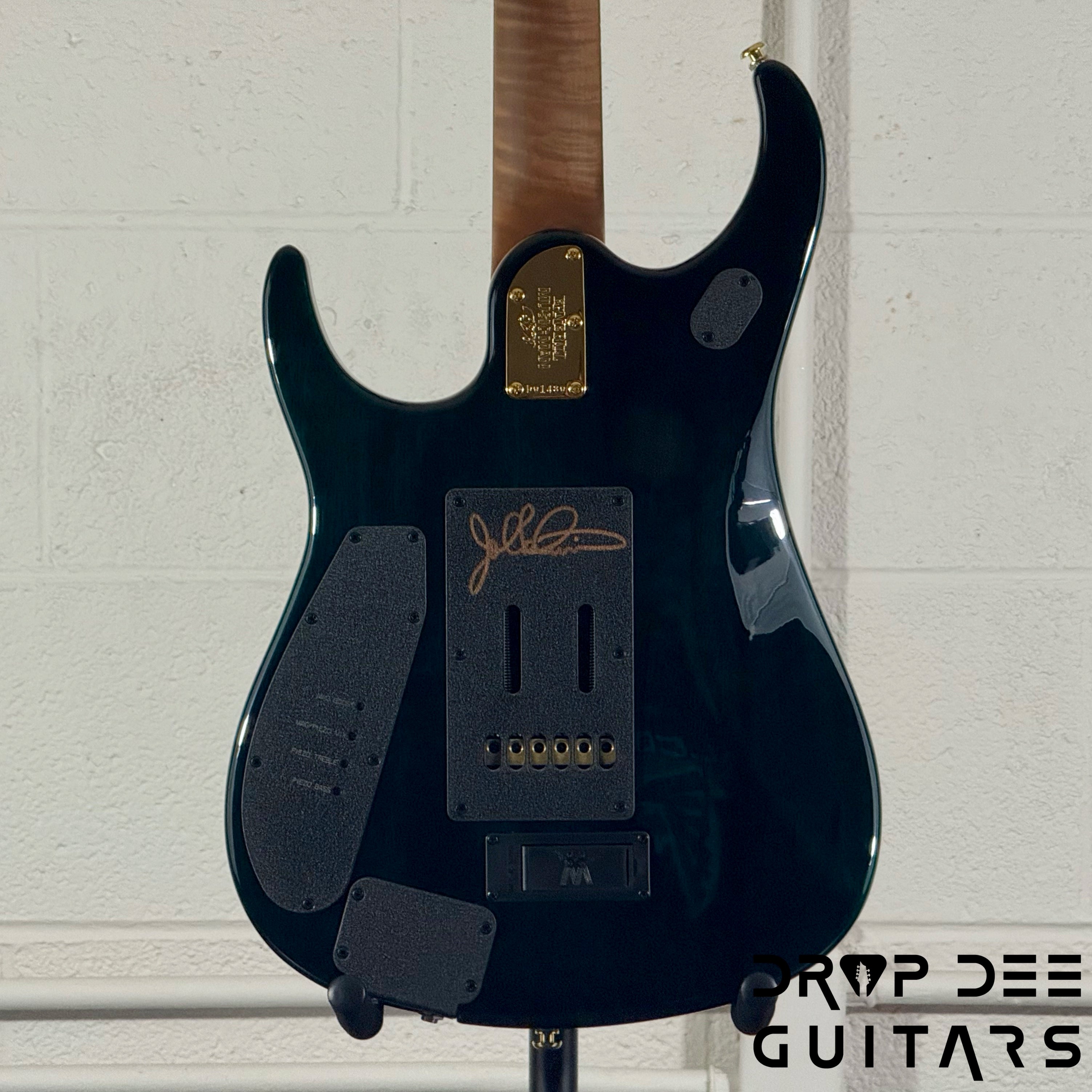 Ernie Ball Music Man BFR JP15 Electric Guitar w/ Case - Toxic Sludge