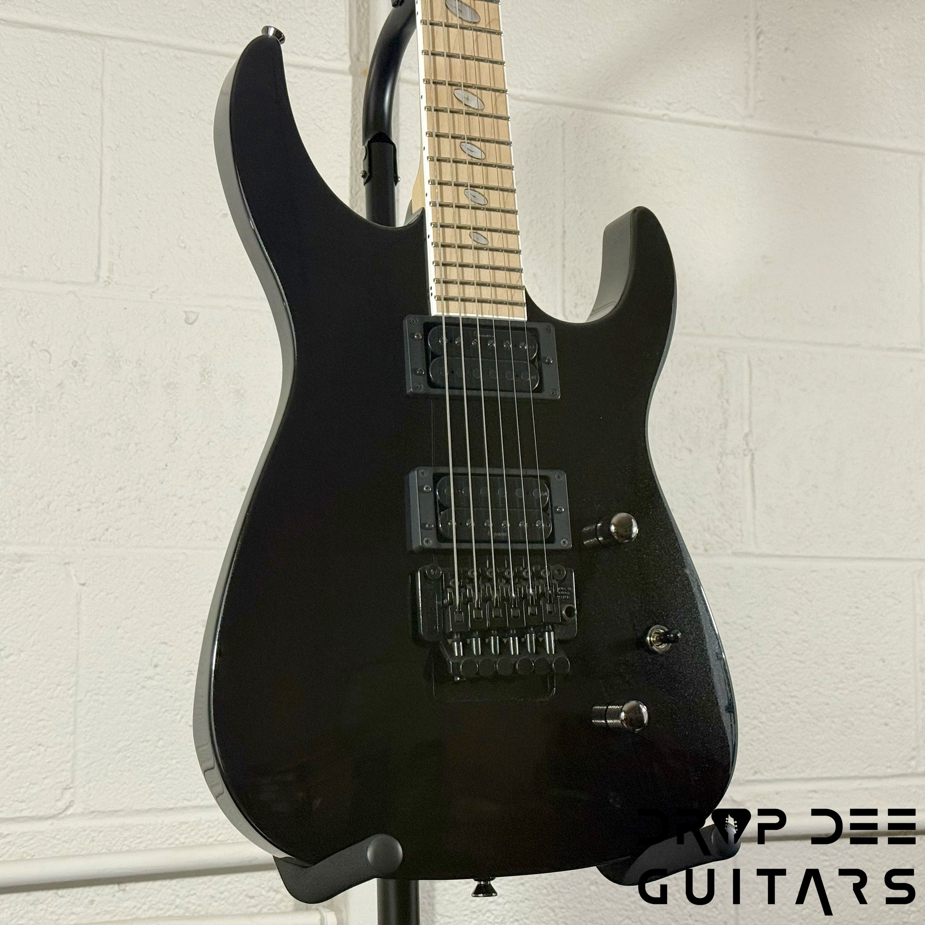 Caparison Dellinger II Prominenace MF Electric Guitar w/ Bag - Trans Spectrum Black