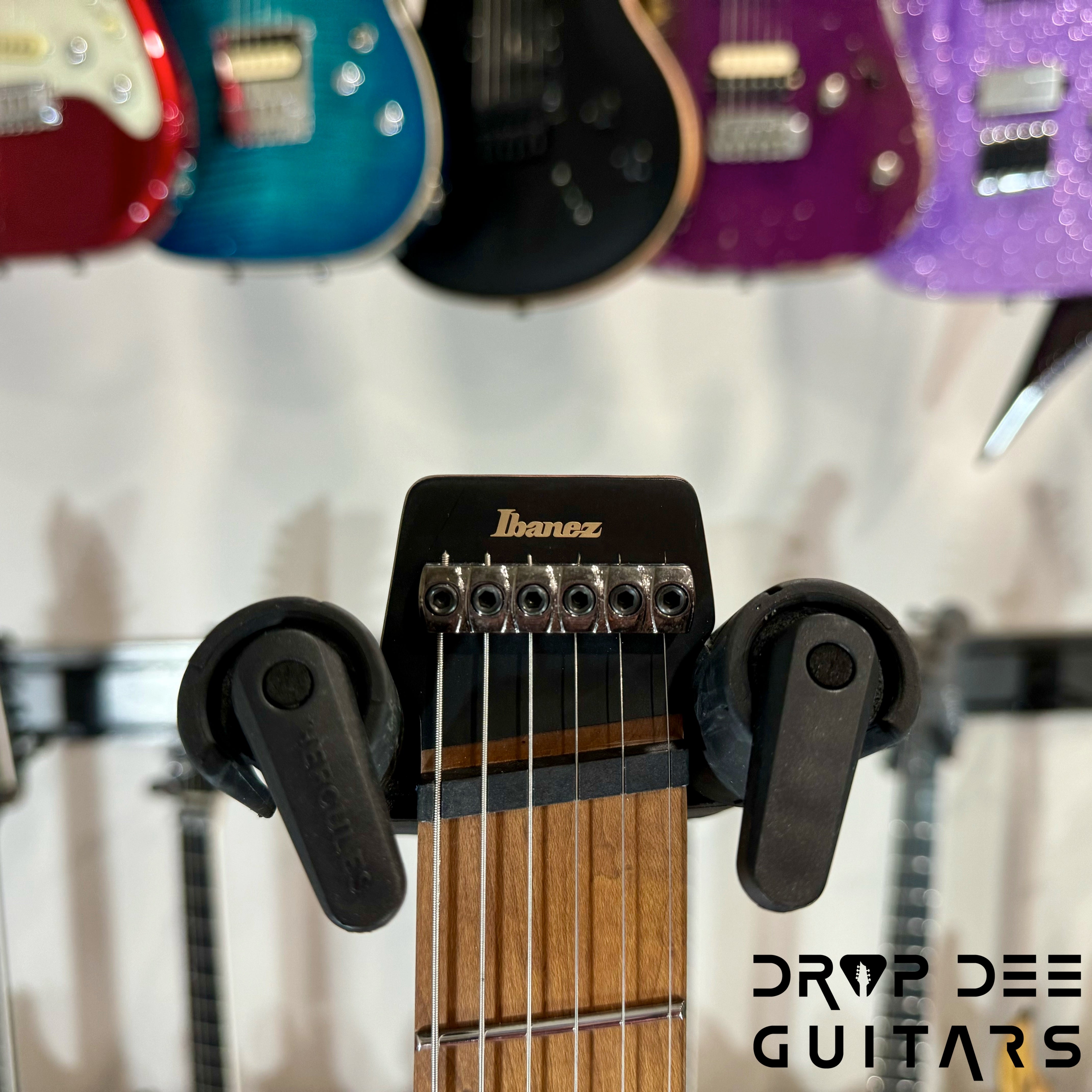 Ibanez Quest QX52 Headless Electric Guitar w/ Bag - Metallic Gray Matte