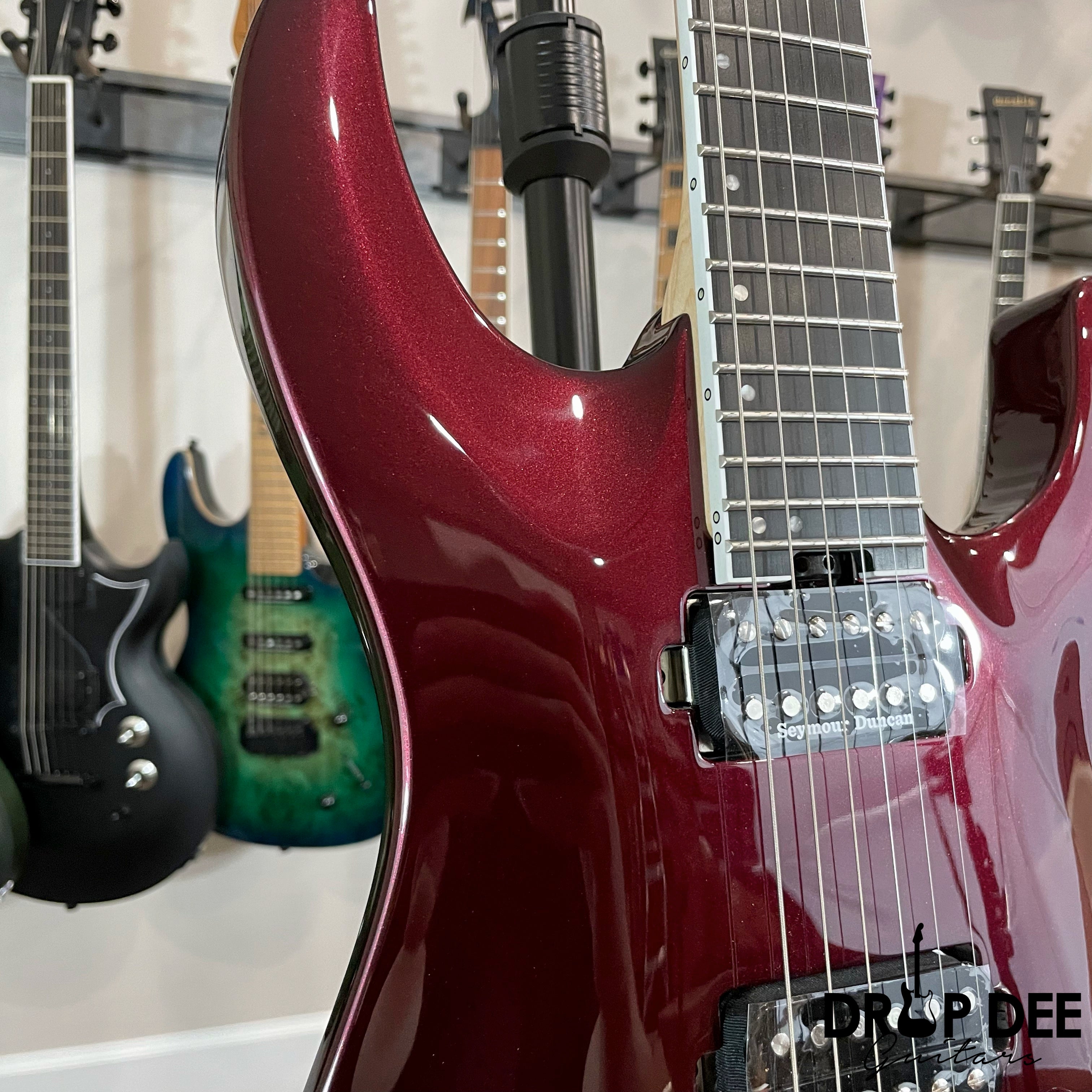 Jackson Pro Plus Series Dinky DKA Electric Guitar w/ Bag - Oxblood