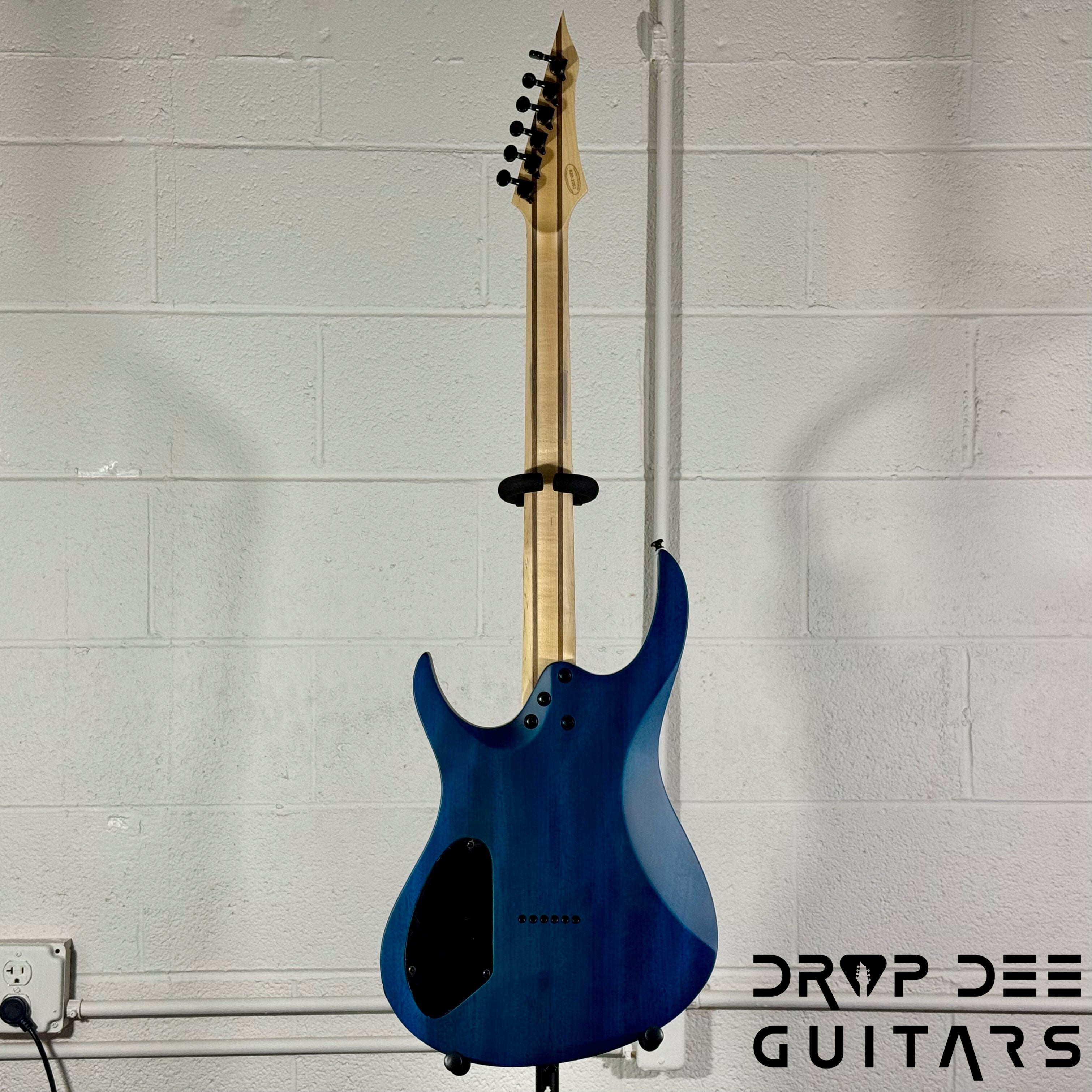 Balaguer DDG Exclusive Run Diablo Baritone Electric Guitar w/ Bag (1062) - Island Burst