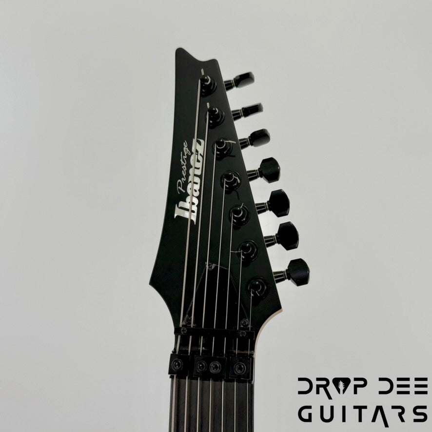 Ibanez Prestige RGDR4327 Baritone 7-String Electric Guitar w/ Case - Natural Flat