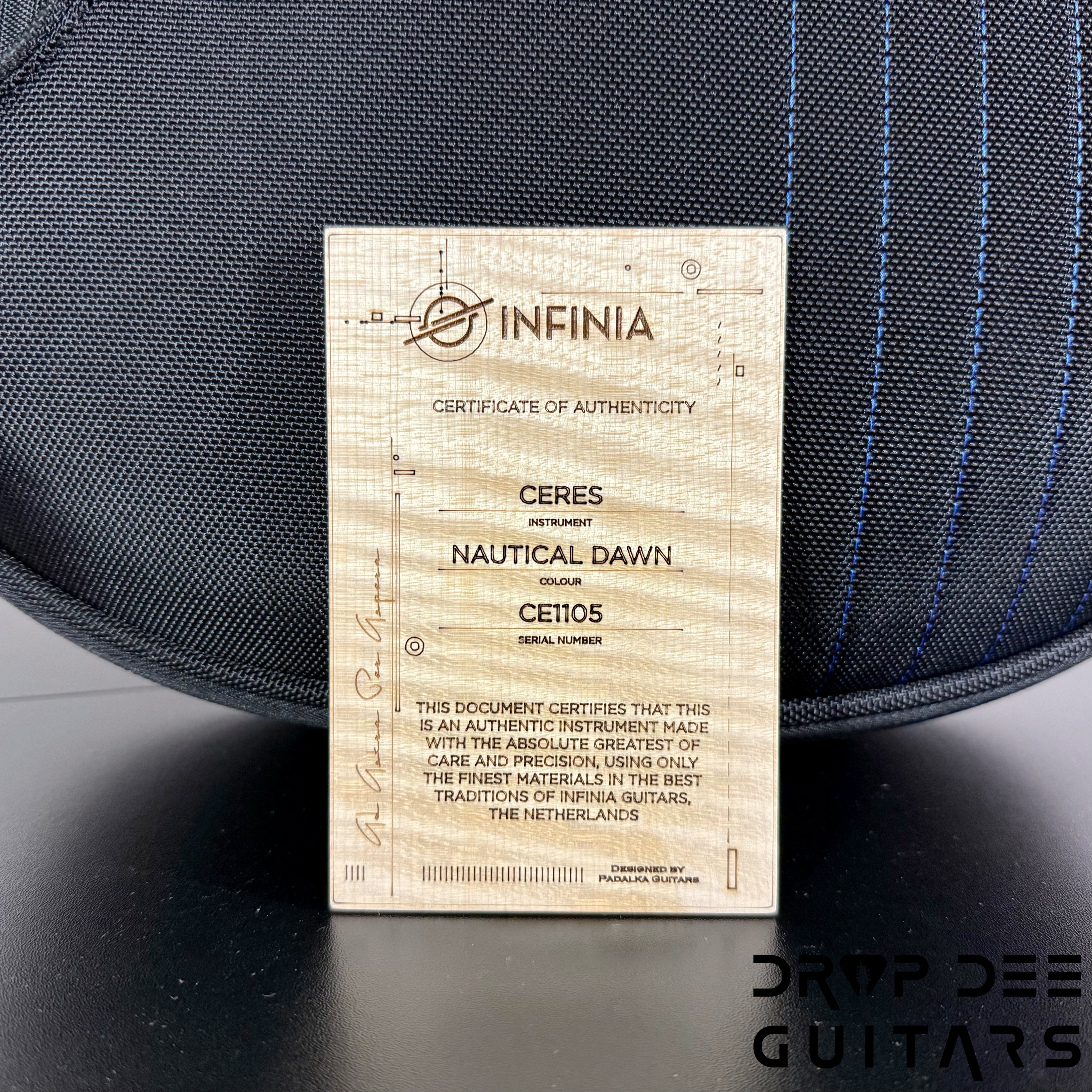 Infinia Ceres 6 Electric Guitar w/ Bag - Nautical Dawn