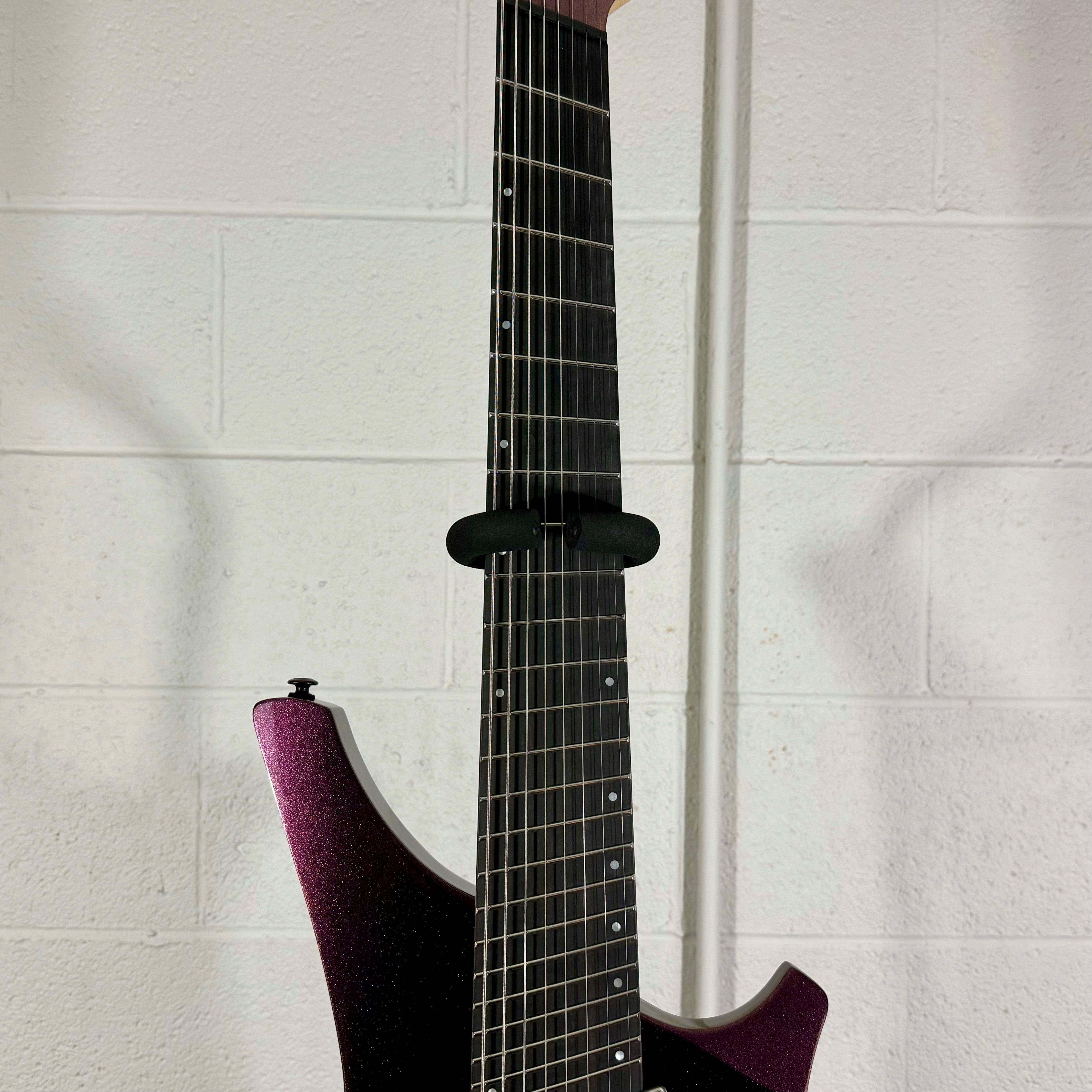 Ibanez Alpha A528 Multiscale 8-String Electric Guitar w/ Bag - Coral Mirage