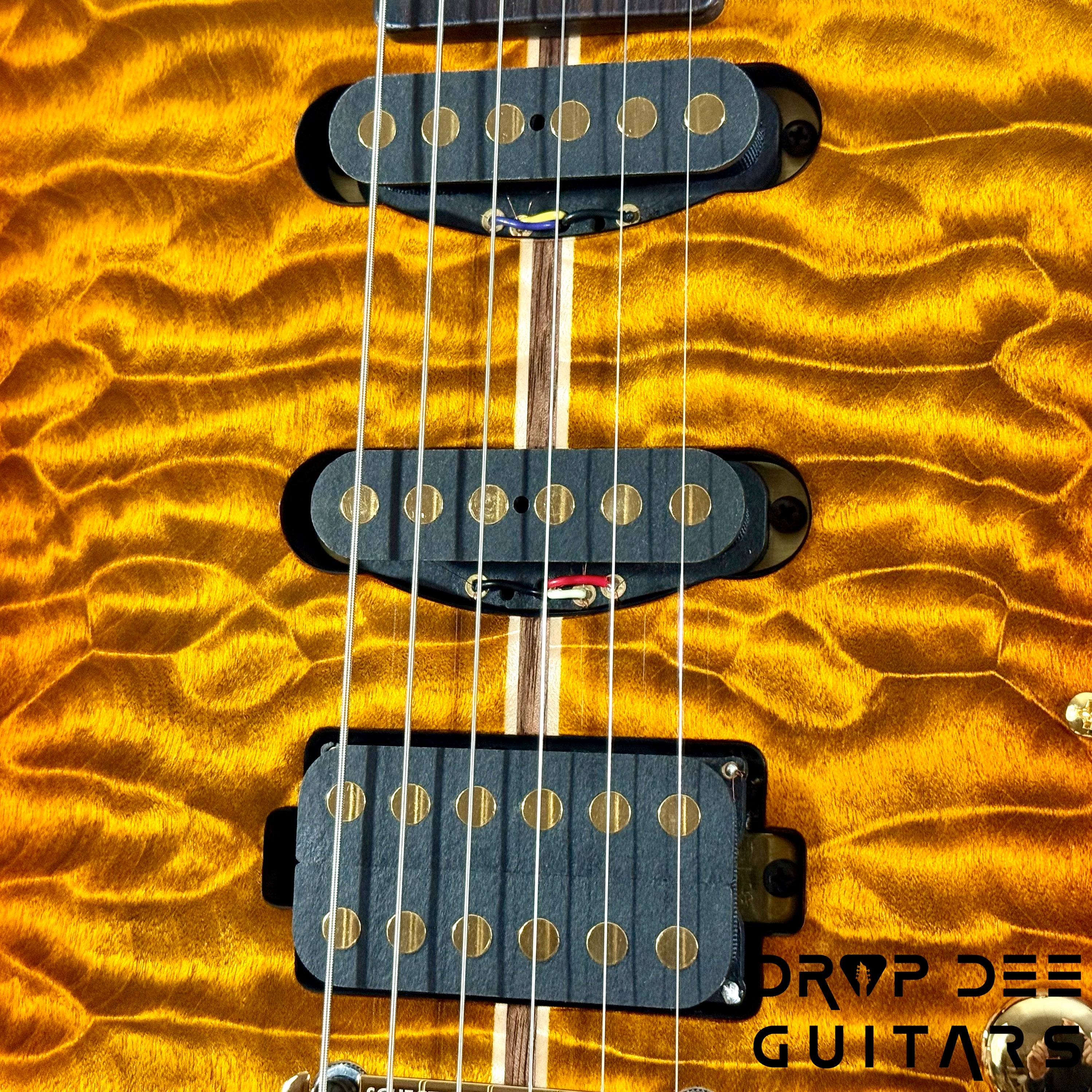 Schecter USA Custom Shop CET 50th Anniversary Electric Guitar w/ Case - Golden Anniversary