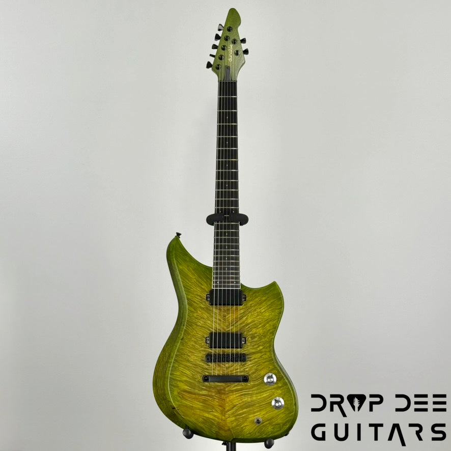 Dunable USA Custom Shop Yeti 7 7-String Electric Guitar w/ Case - Nuclear Burst