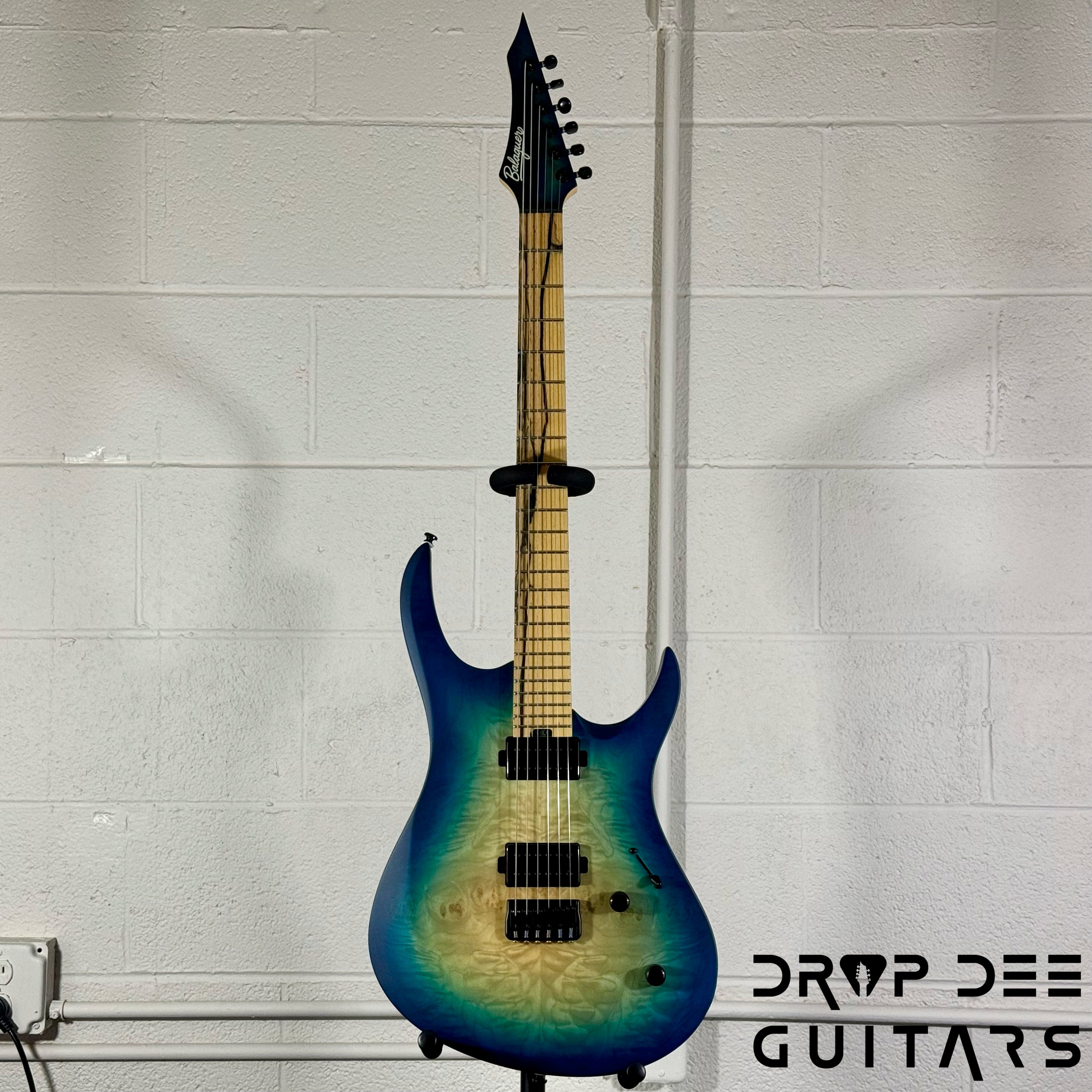 Balaguer DDG Exclusive Run Diablo Baritone Electric Guitar w/ Bag (1052)