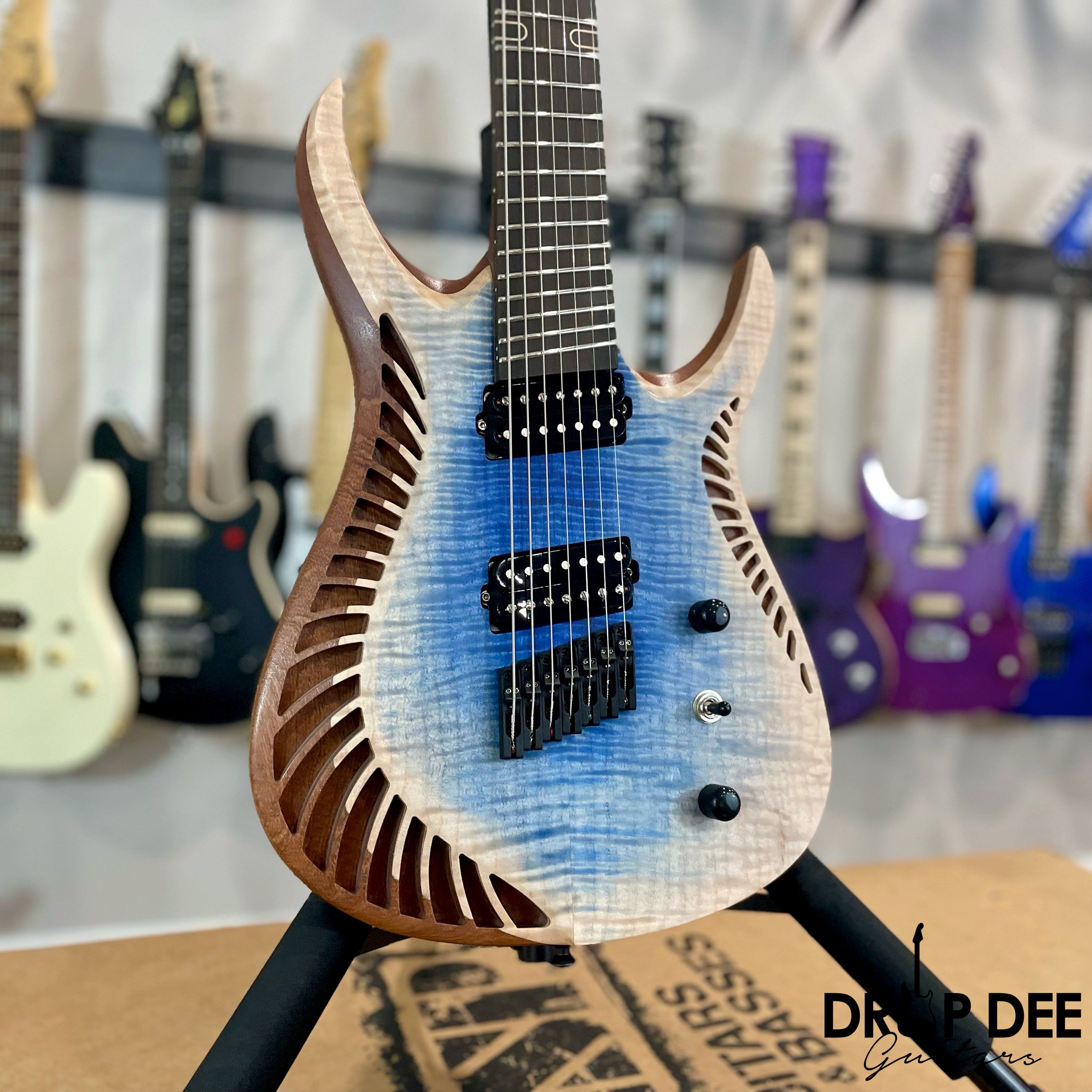 OD Guitars Venus Multiscale 7-String Electric Guitar w/ Case