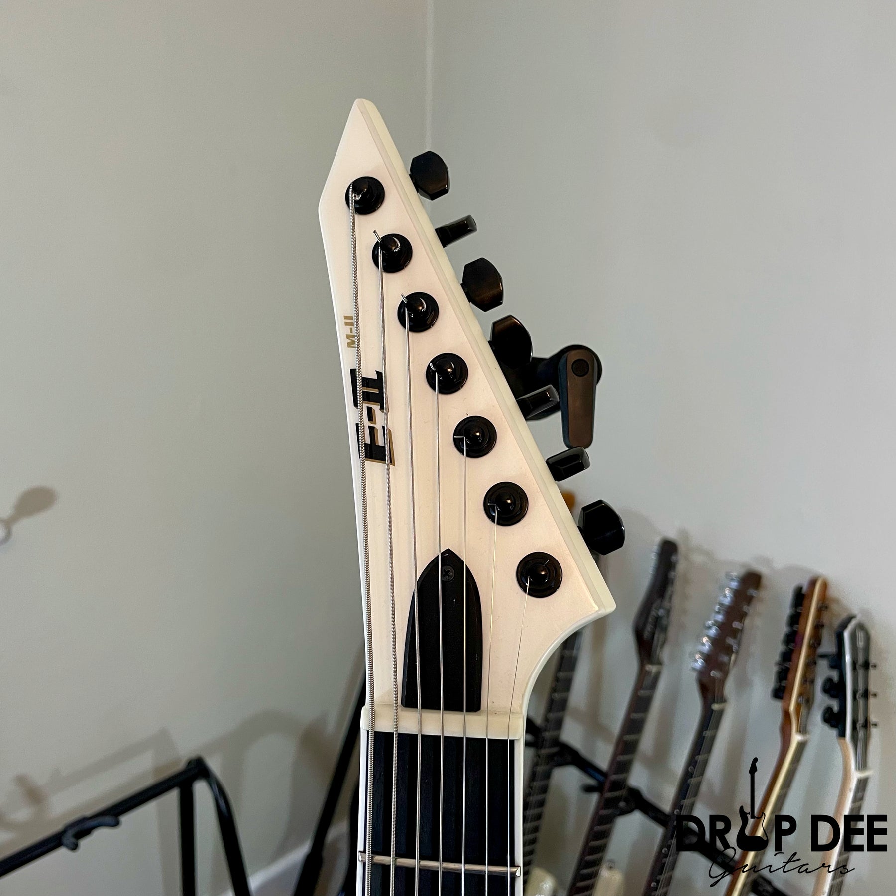 ESP E-II M-II 7B Baritone EverTune 7-String Electric Guitar w/ Case