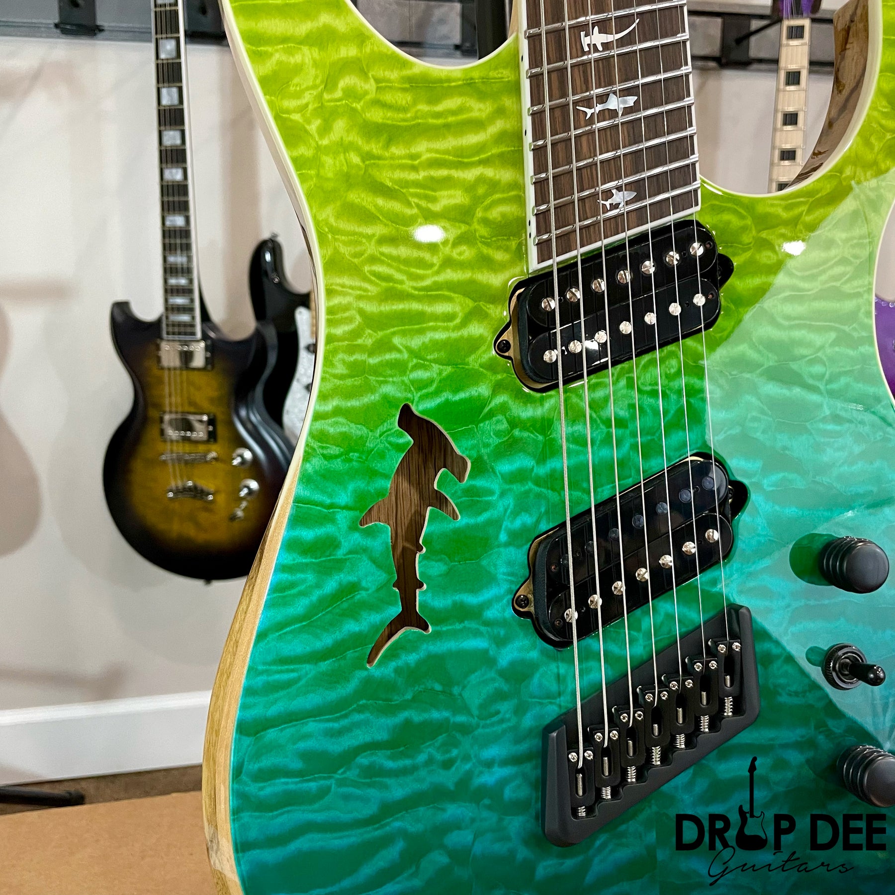 Ormsby Hype GTR Limited Edition Shark 7-String Electric Guitar w/ Bag