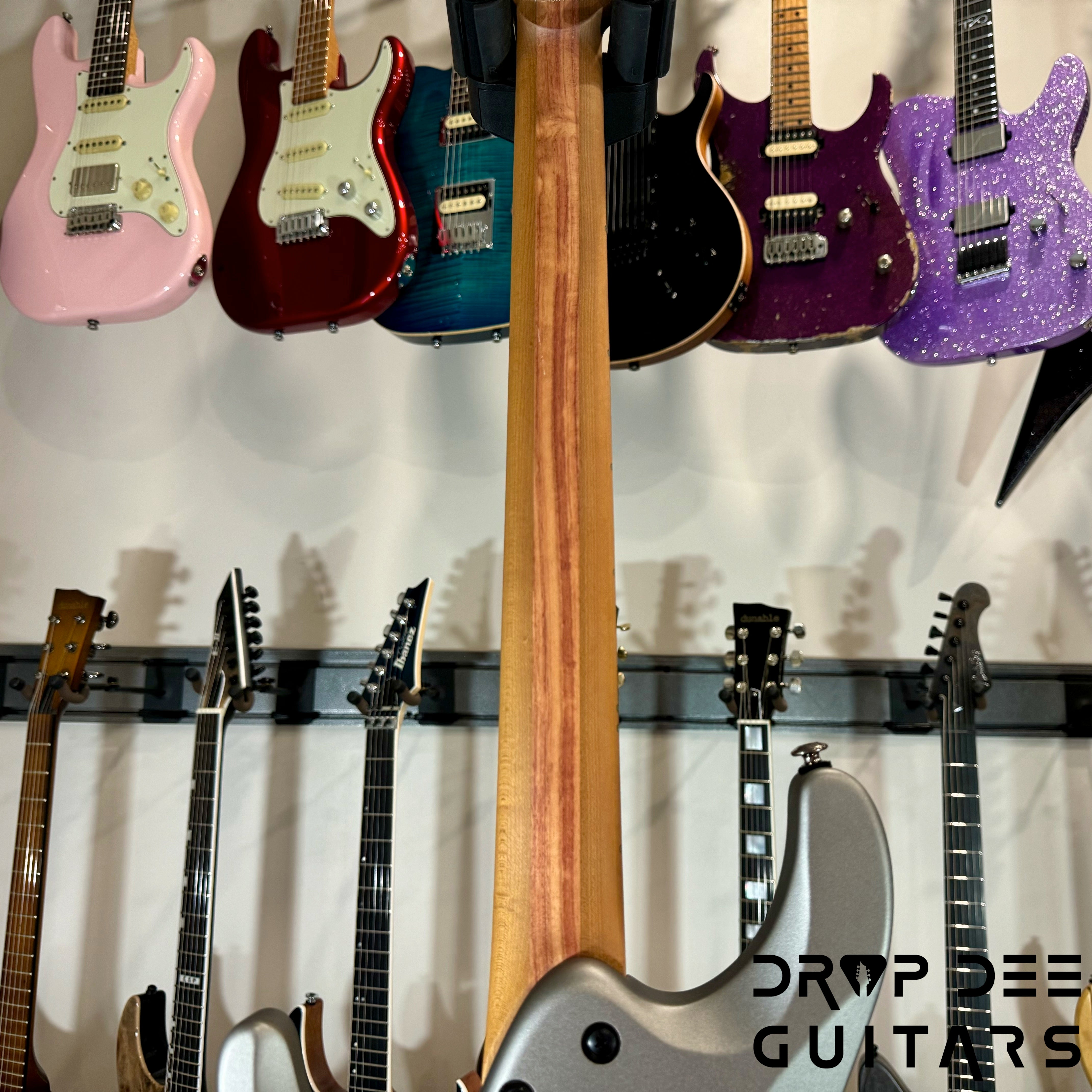 Ibanez Quest QX52 Headless Electric Guitar w/ Bag - Metallic Gray Matte