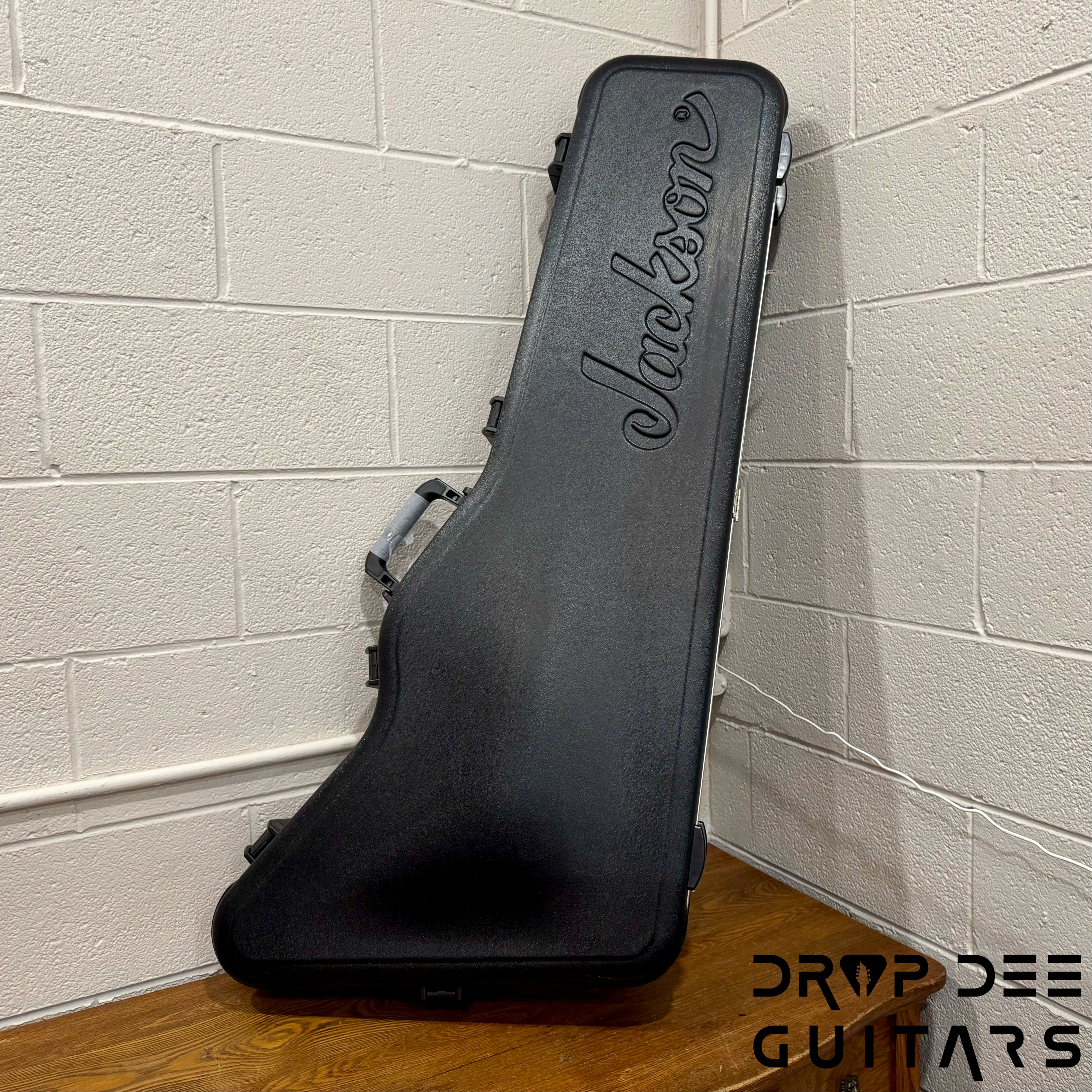 Jackson Custom Shop Warrior Electric Guitar w/ Case - Blackout