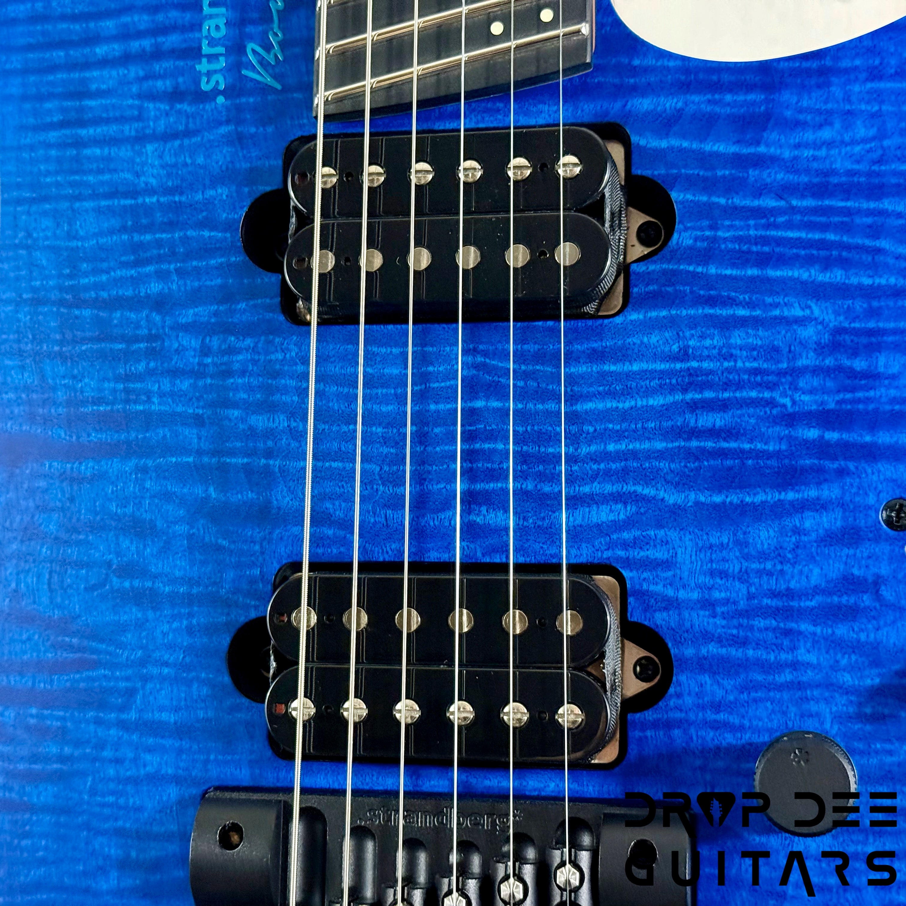 Strandberg Boden Prog NX 6 Headless Multiscale Electric Guitar w/ Bag - Deep Blue