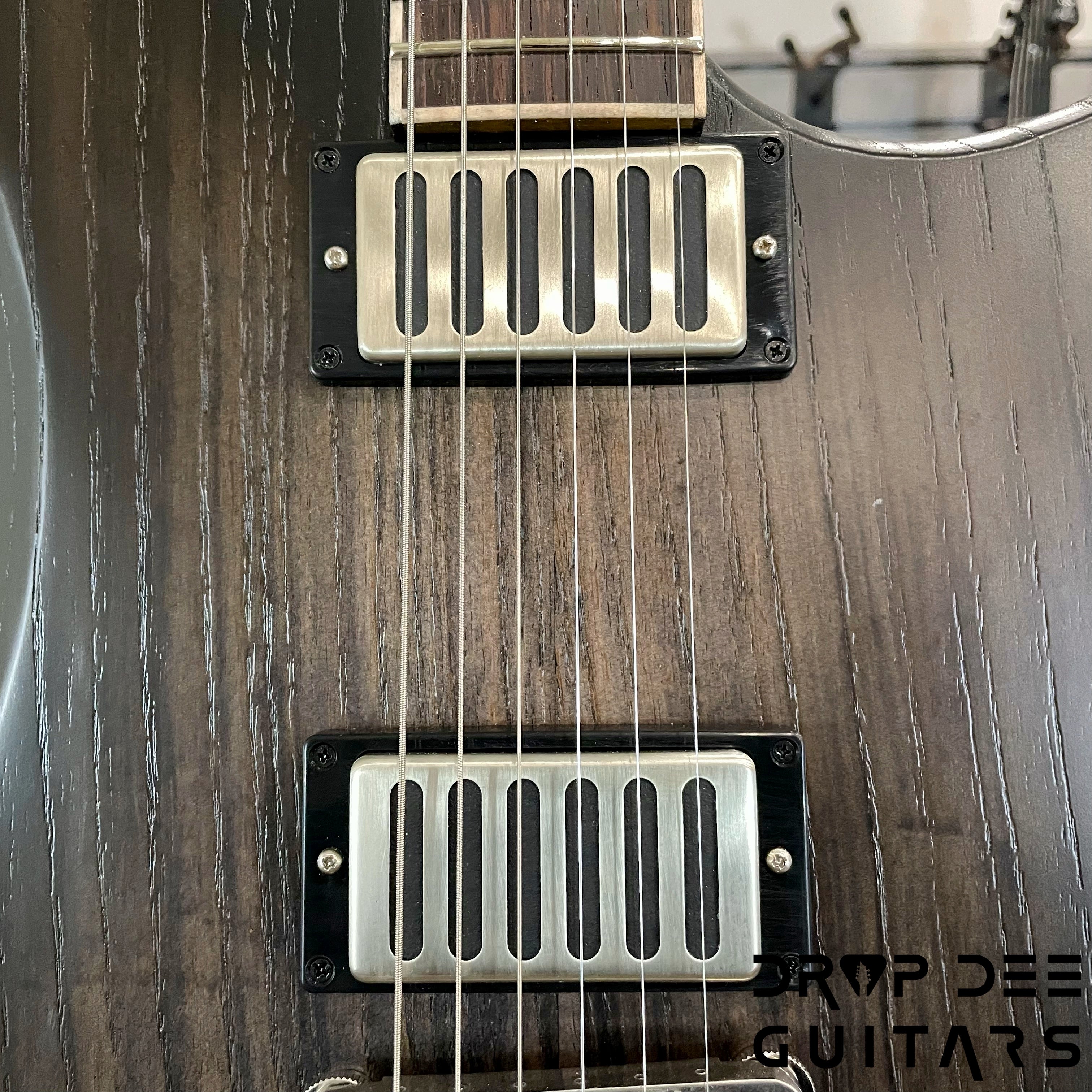 Dunable USA Custom Shop Yeti Electric Guitar w/ Case (5215) - Charcoal Burst