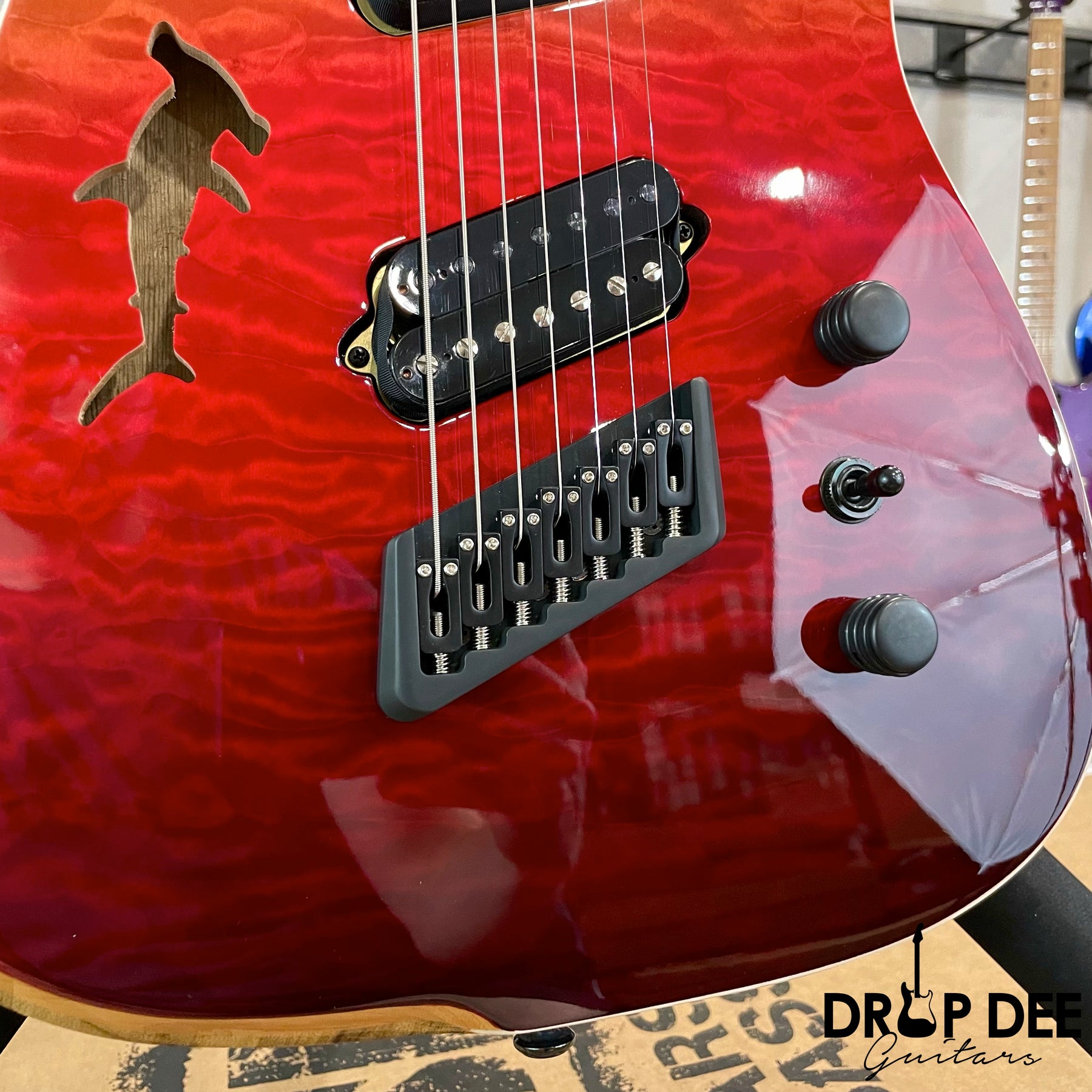 Ormsby Hype GTR Limited Edition Shark 7-String Electric Guitar w/ Bag