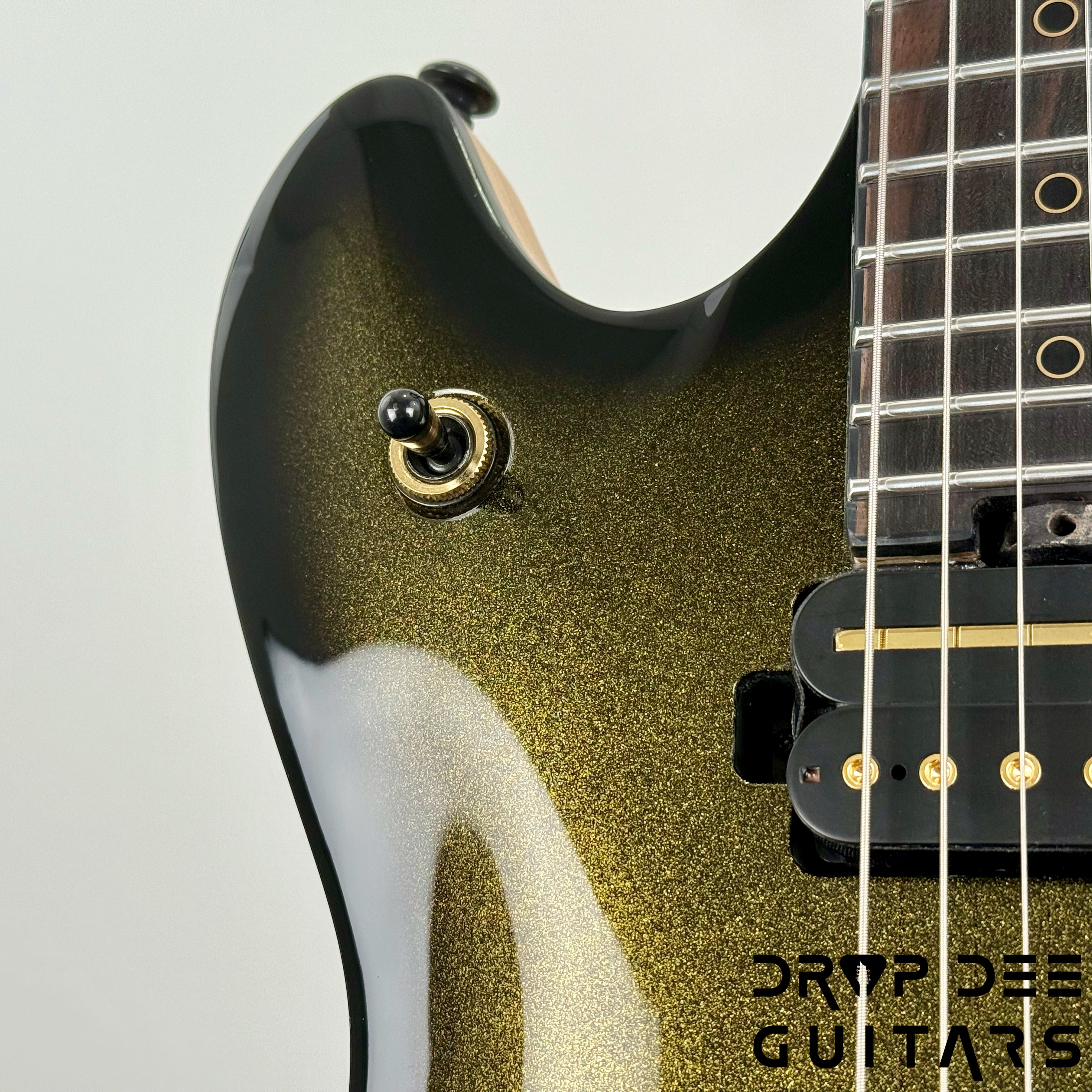 Schecter Diamond Series 50th Anniversary Tempest Electric Guitar - 50th Gold Burst