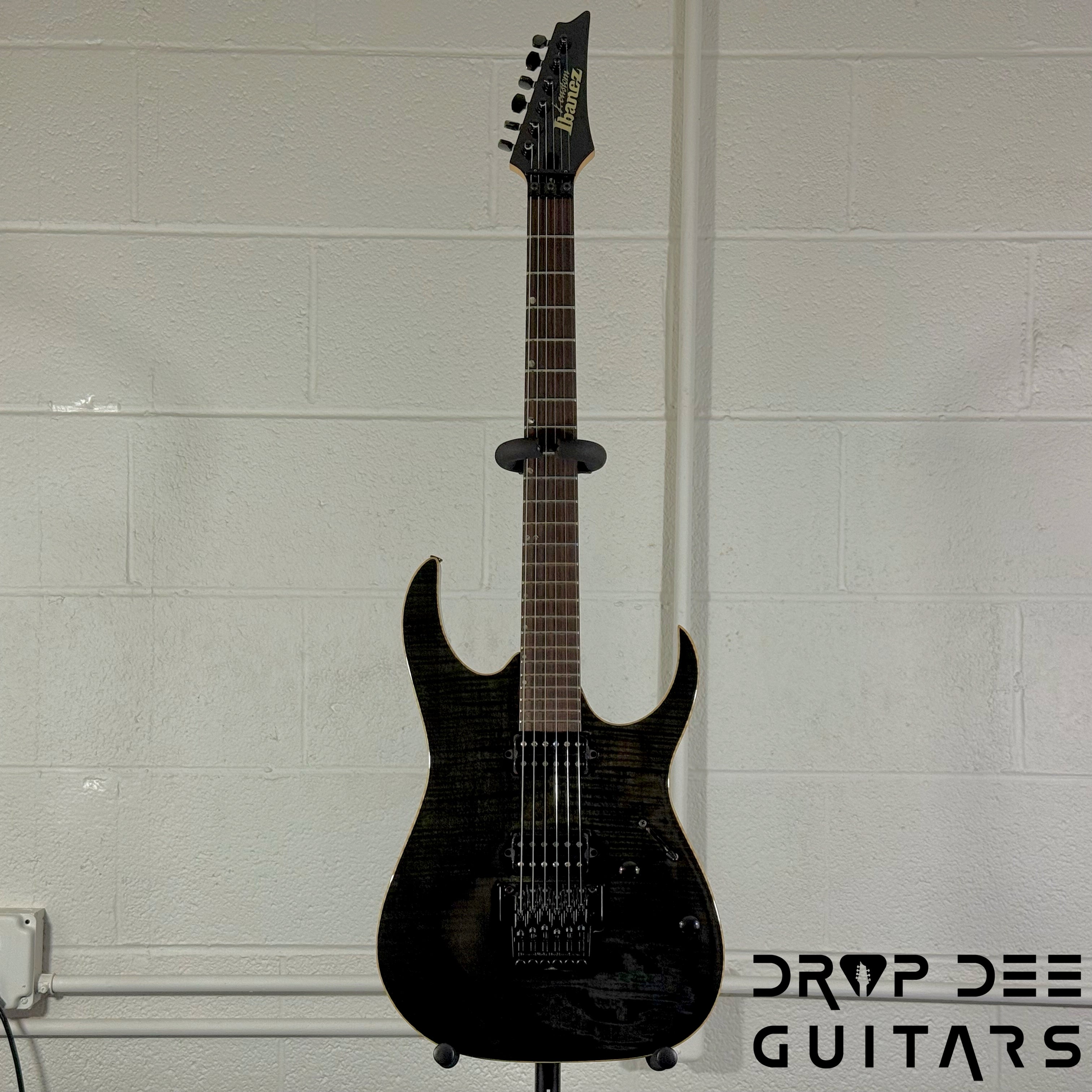 Ibanez J Custom RG1702 Electric Guitar w/ Case - Silky Black