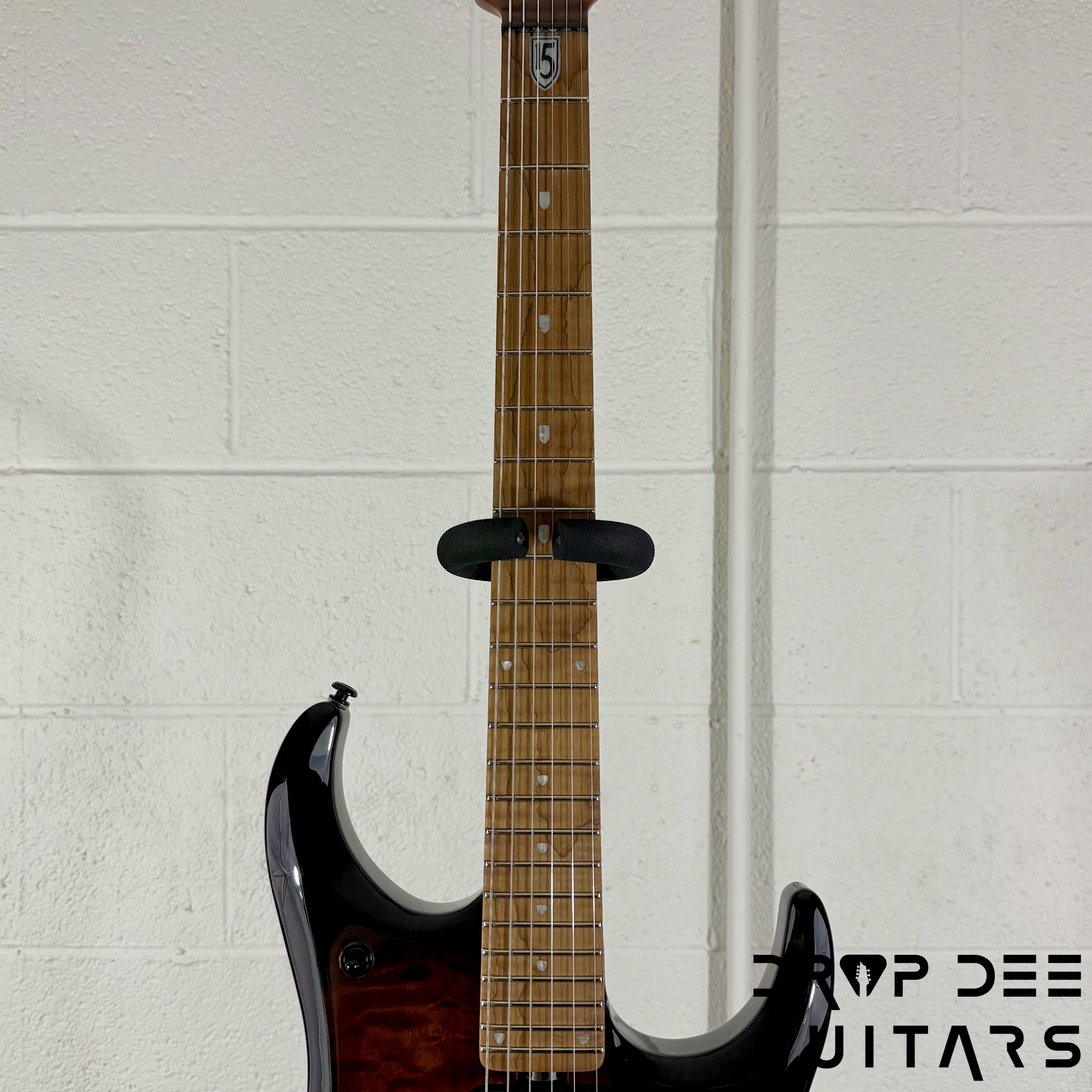 Ernie Ball Music Man JP15 Electric Guitar w/ Case - Amber Waves