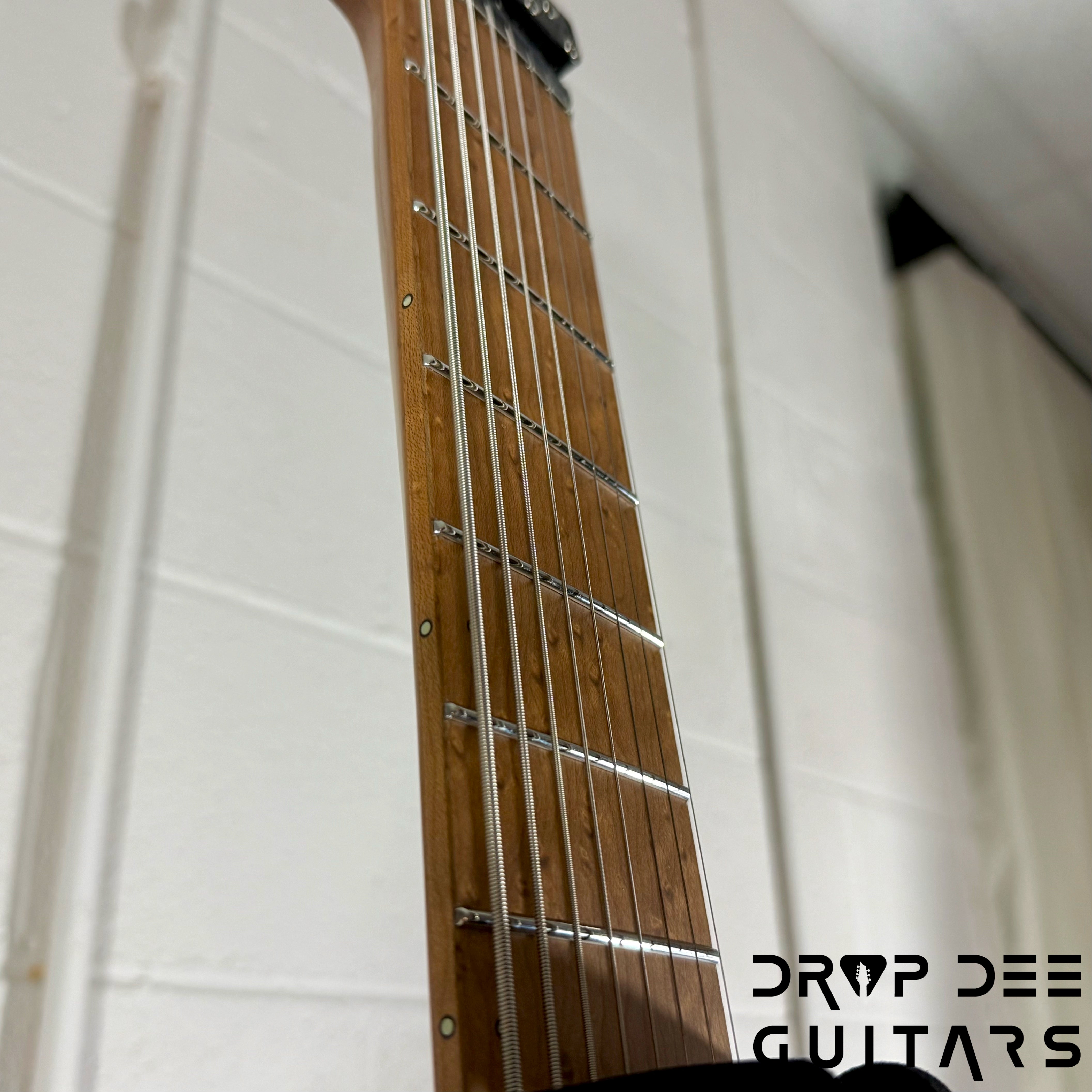 Strandberg Boden Original N2.8 8-String Multiscale Headless Electric Guitar w/ Bag - Black Denim Burst Satin