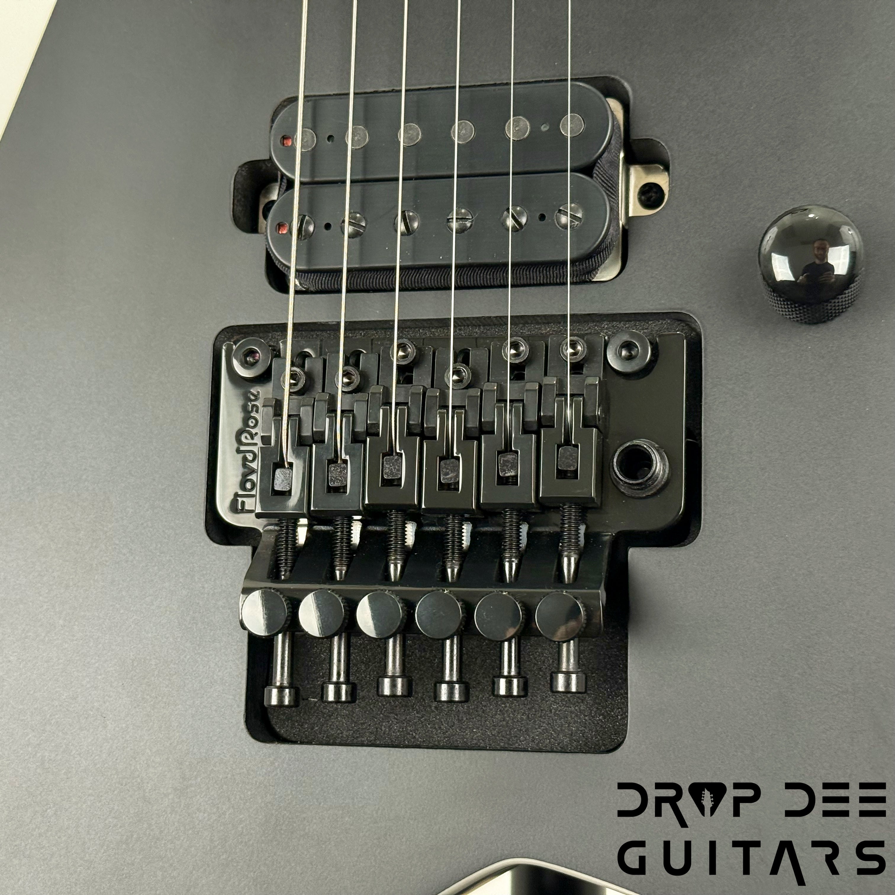 Jackson Pro Plus Pure Metal Limited Edition Rhoads RR1A Electric Guitar w/ Bag - Satin Black