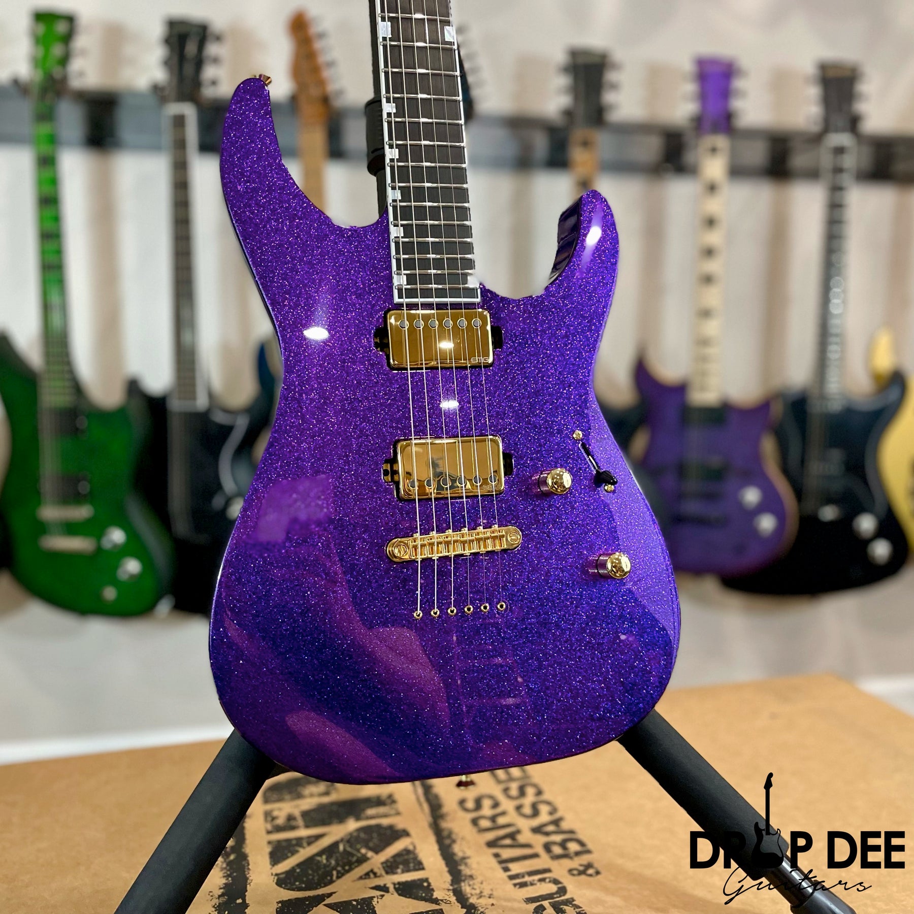 ESP USA M-II NTB NT Electric Guitar w/ Case