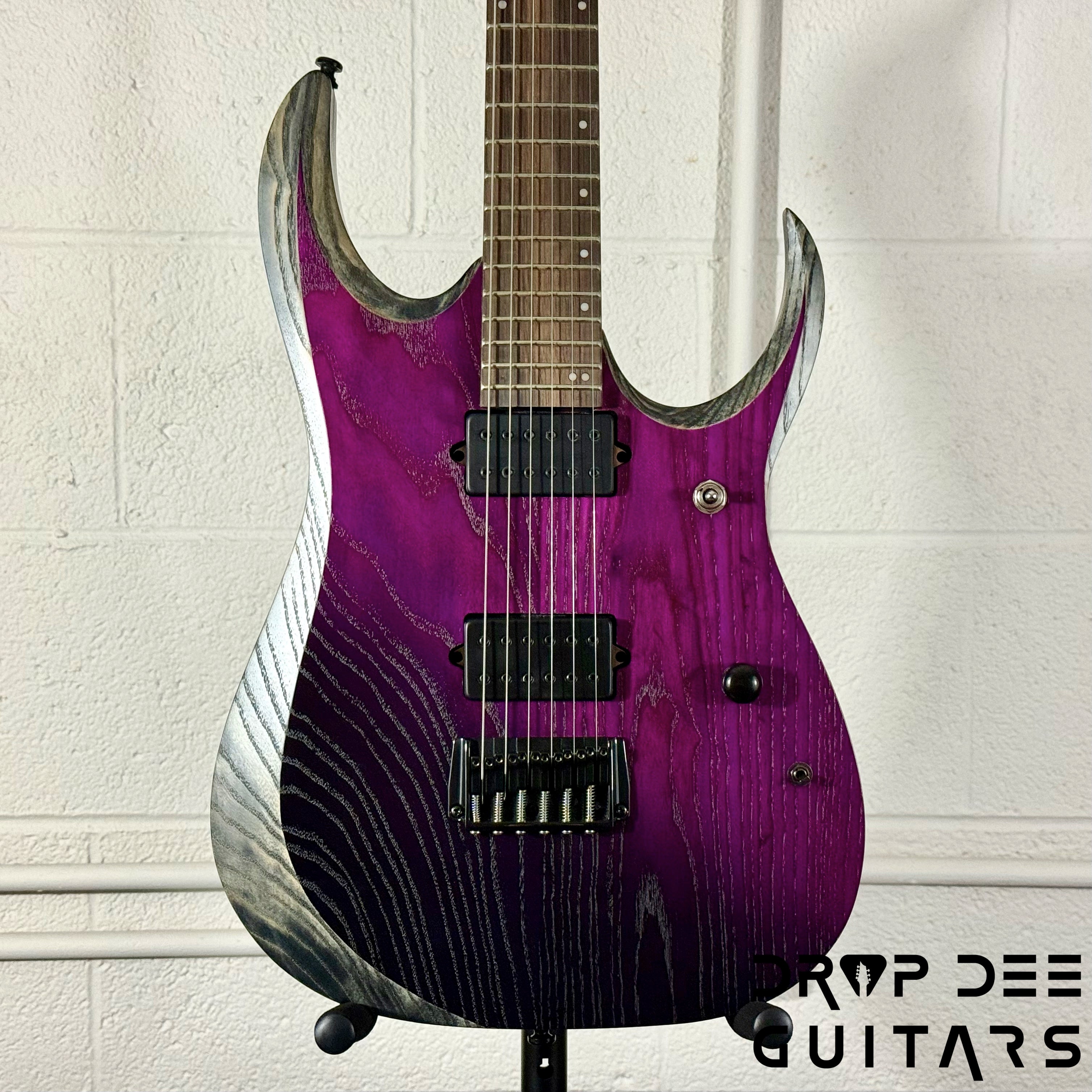 Ibanez Standard RGD621AH Baritone Electric Guitar - Midnight Shade Flat