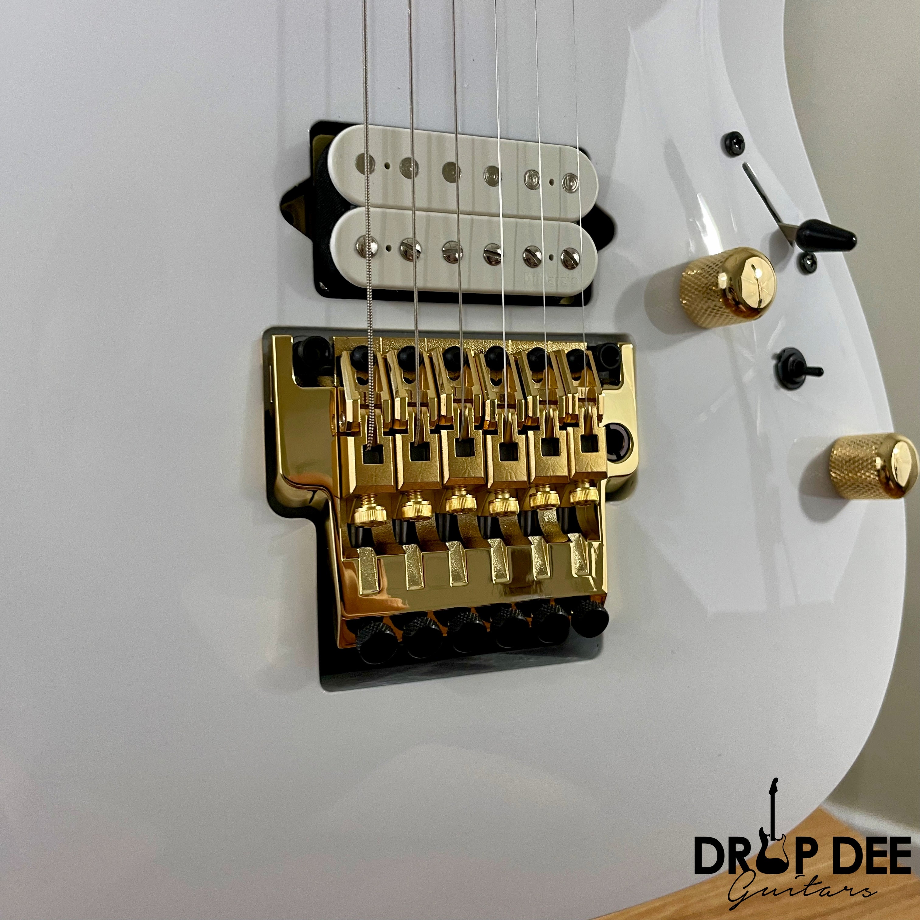 Ibanez Axe Lab Design RGA622XH Electric Guitar w/ Case - White