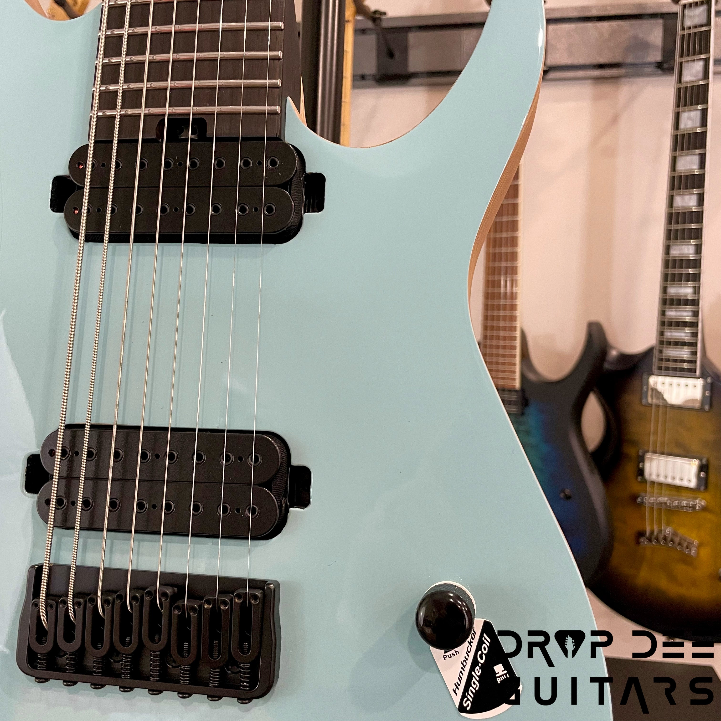 Schecter John Browne Tao-8 Baritone 8-String Electric Guitar - Azure