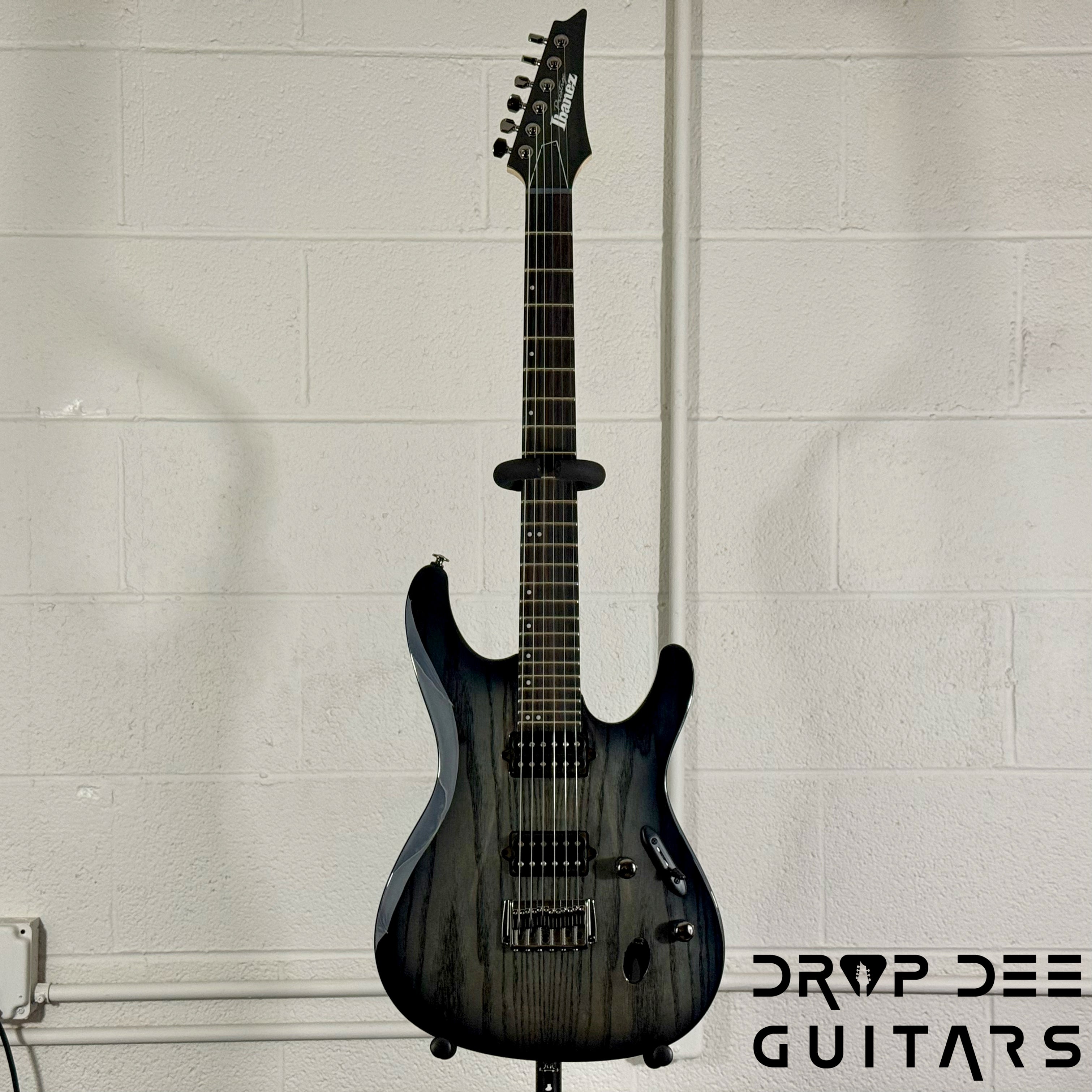 Ibanez Prestige S6621AH Electric Guitar w/ Case - Transparent Gray Burst