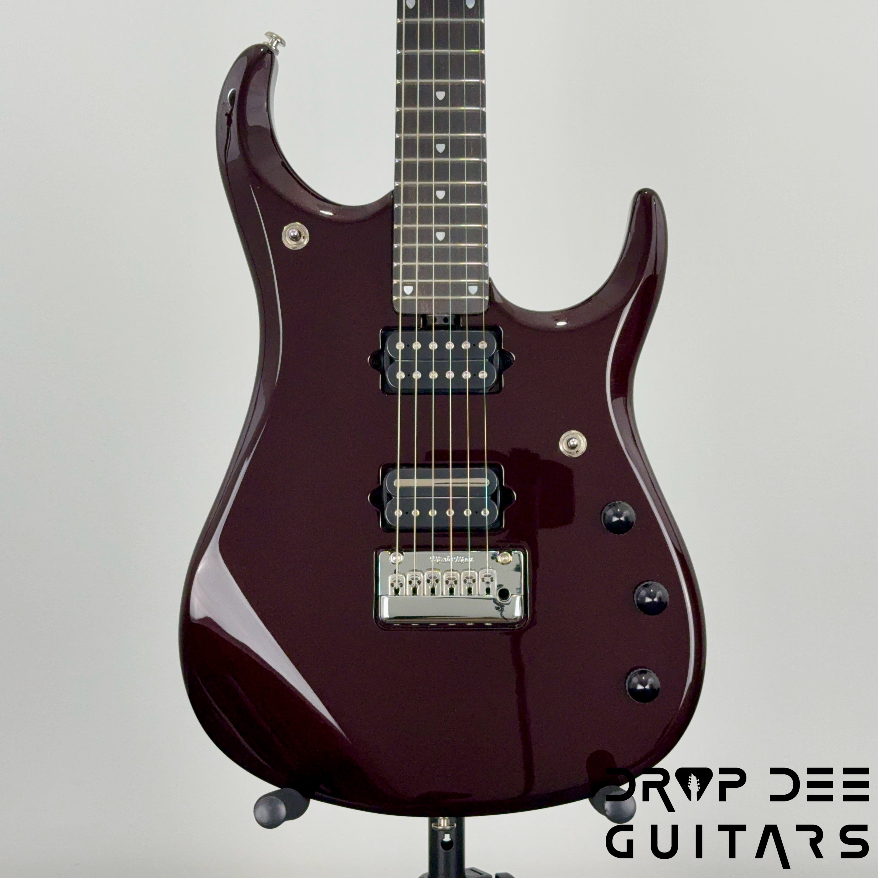 Ernie Ball Music Man JP12 6 Electric Guitar w/ Case - Cherry Sugar