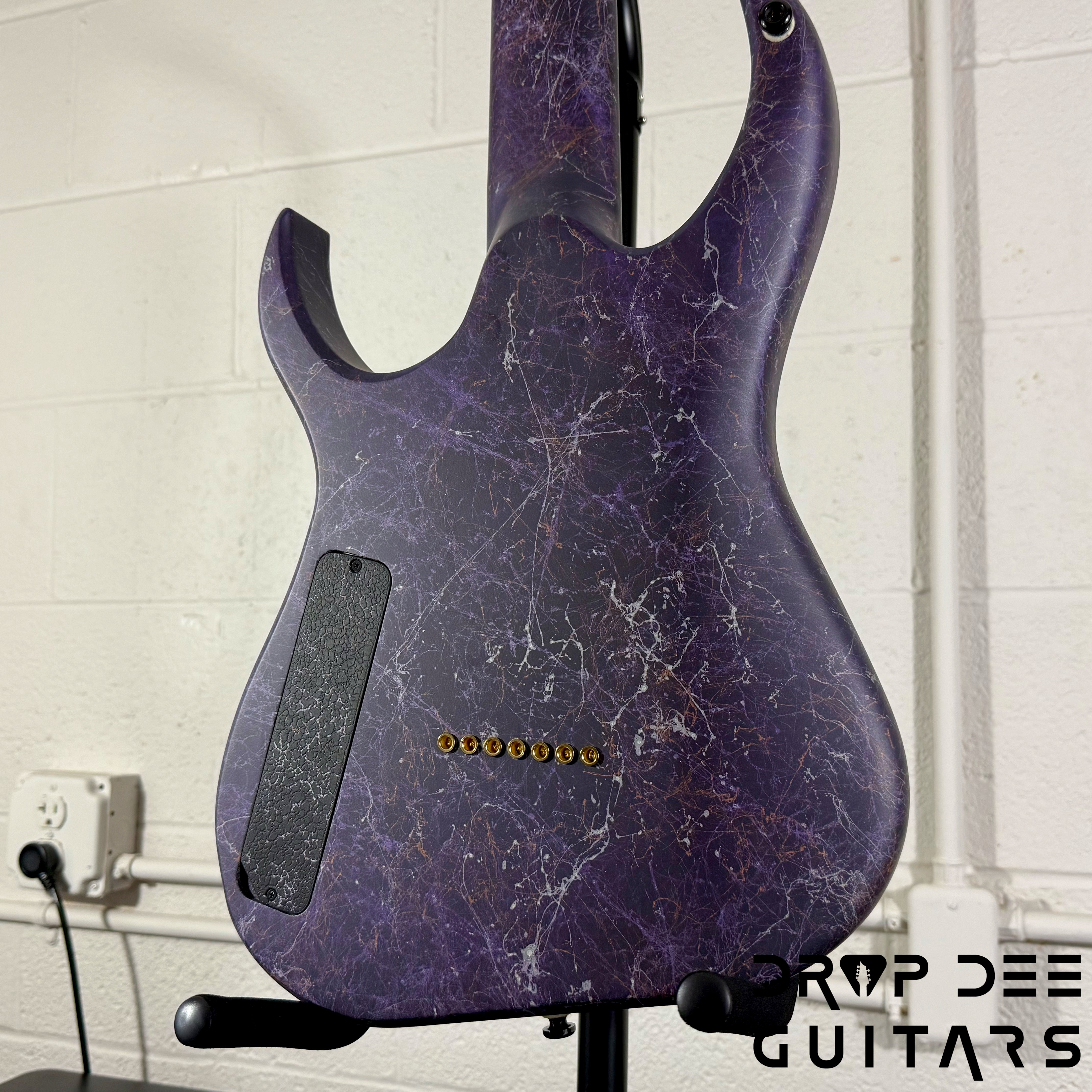 Ronciswall Miasma 7 7-String Electric Guitar w/ Bag - Copper Purple/Silver Marble