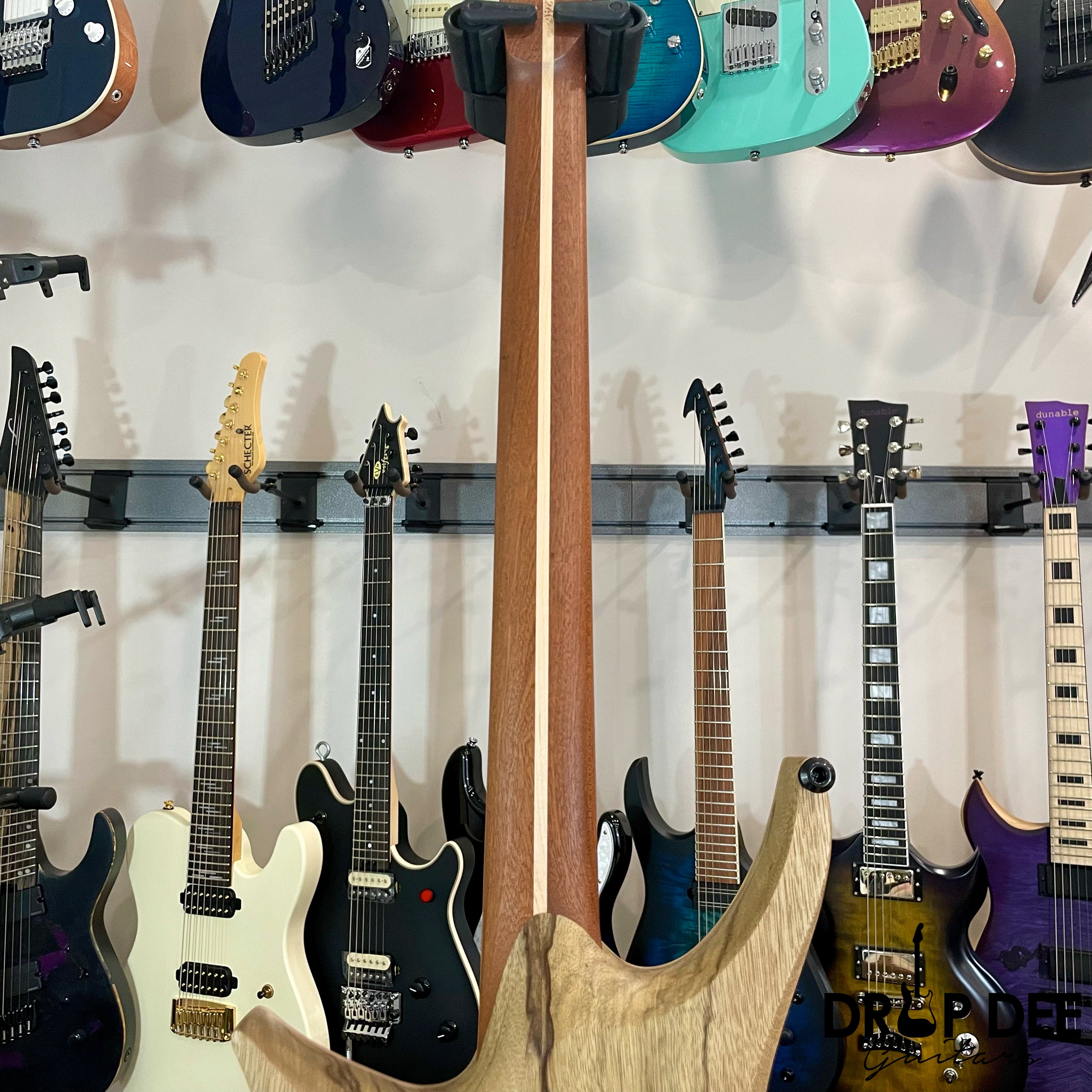 OD Guitars Minerva Headless Multi-Scale Electric Guitar w/ Case - Mid Burst