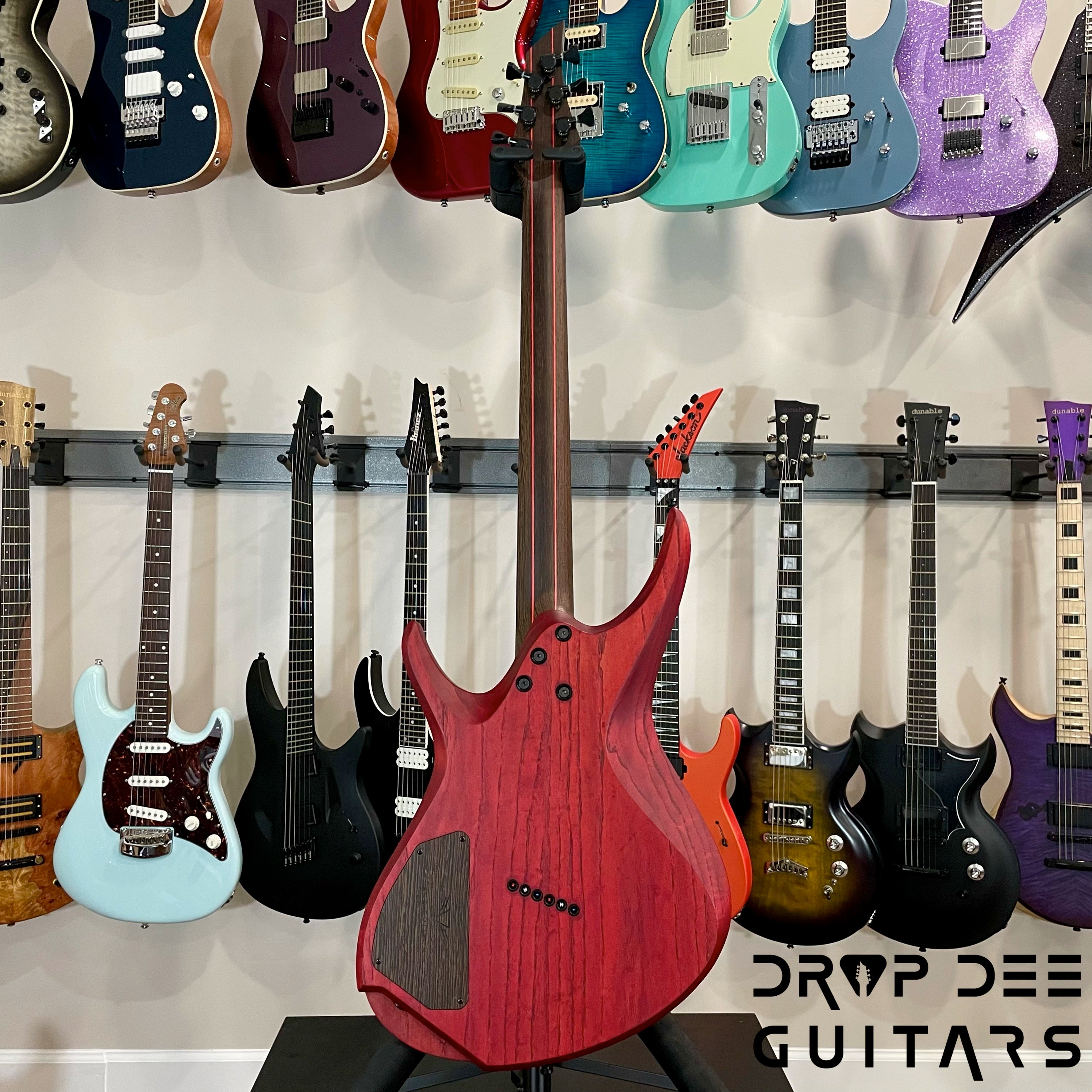 Aviator Ace Edition Elevon 6 Electric Guitar w/ Case - Red