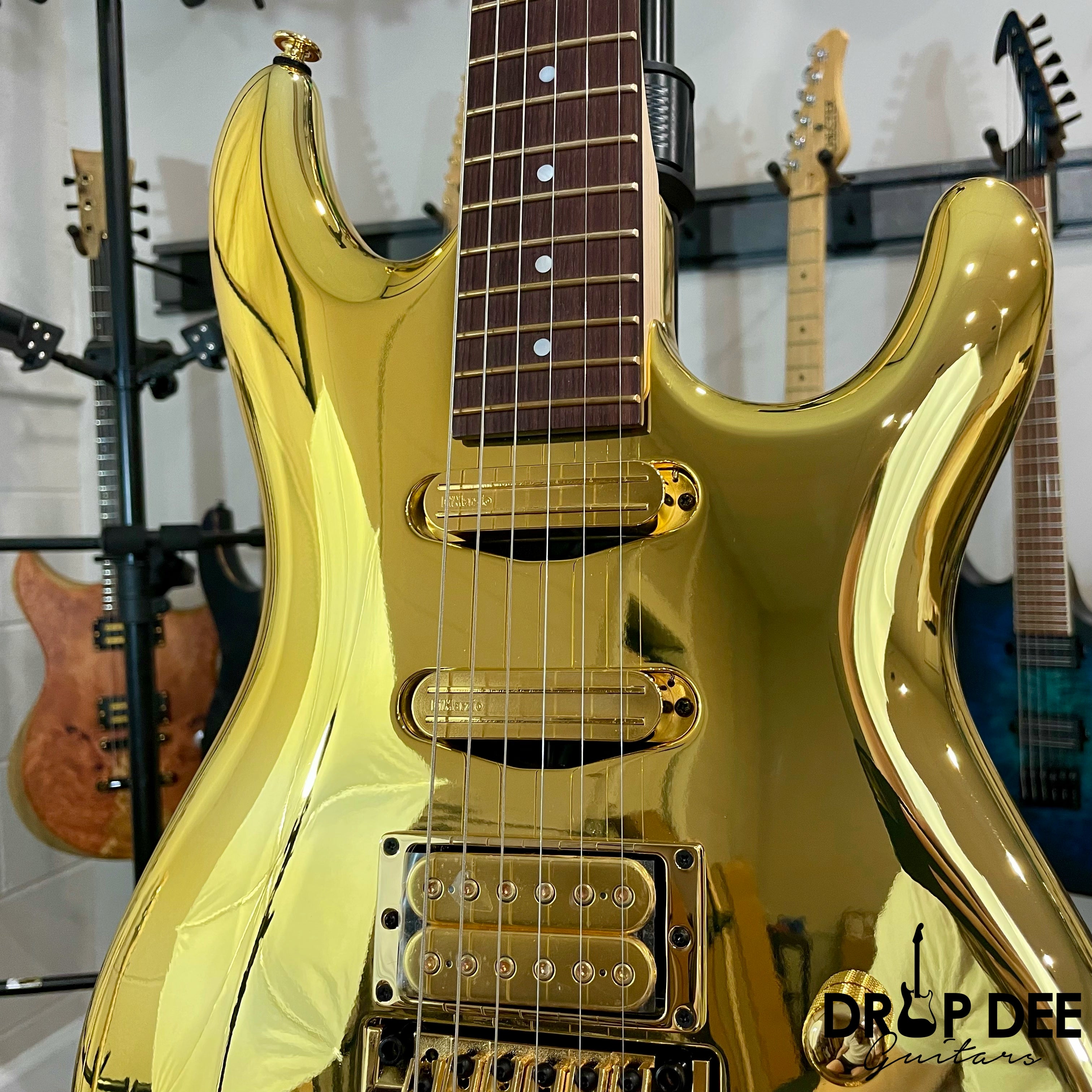 Ibanez Joe Satriani Signature JS2GD Electric Guitar w/ Case