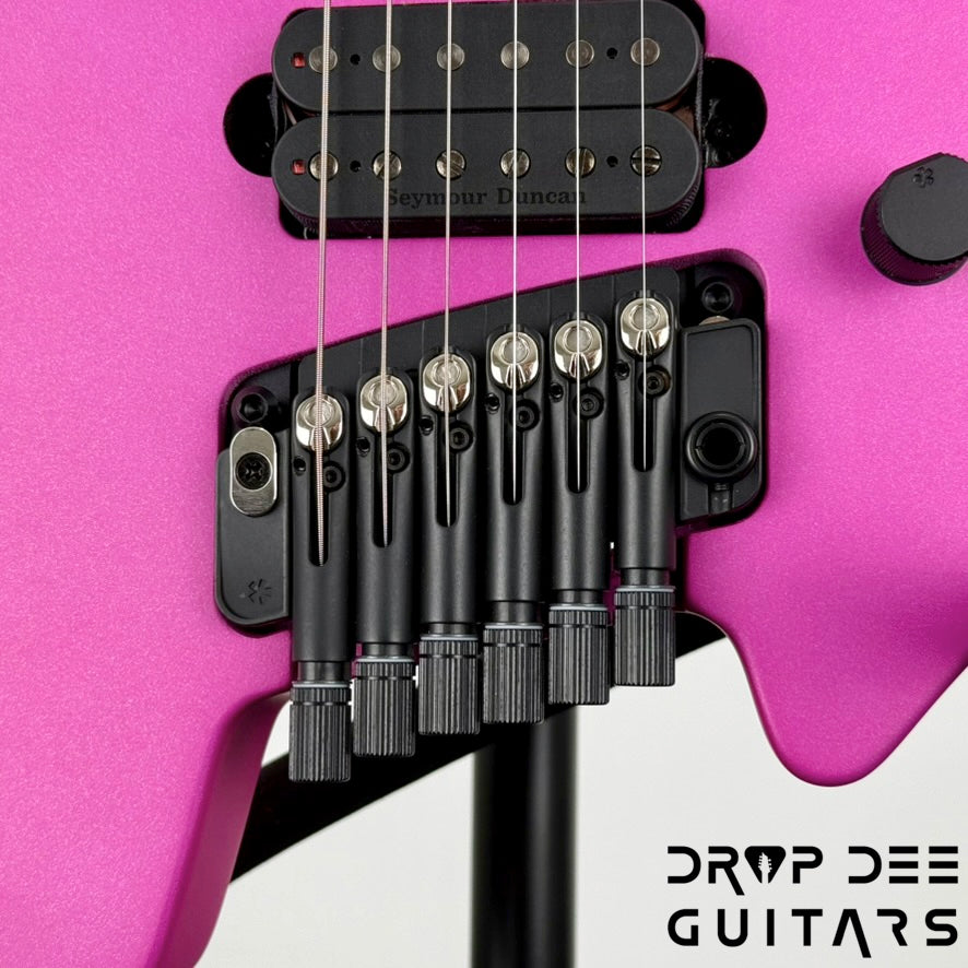 Strandberg Boden Standard N2.6T Tremolo Multiscale Headless Electric Guitar w/ Bag - Electric Fuchsia Metallic