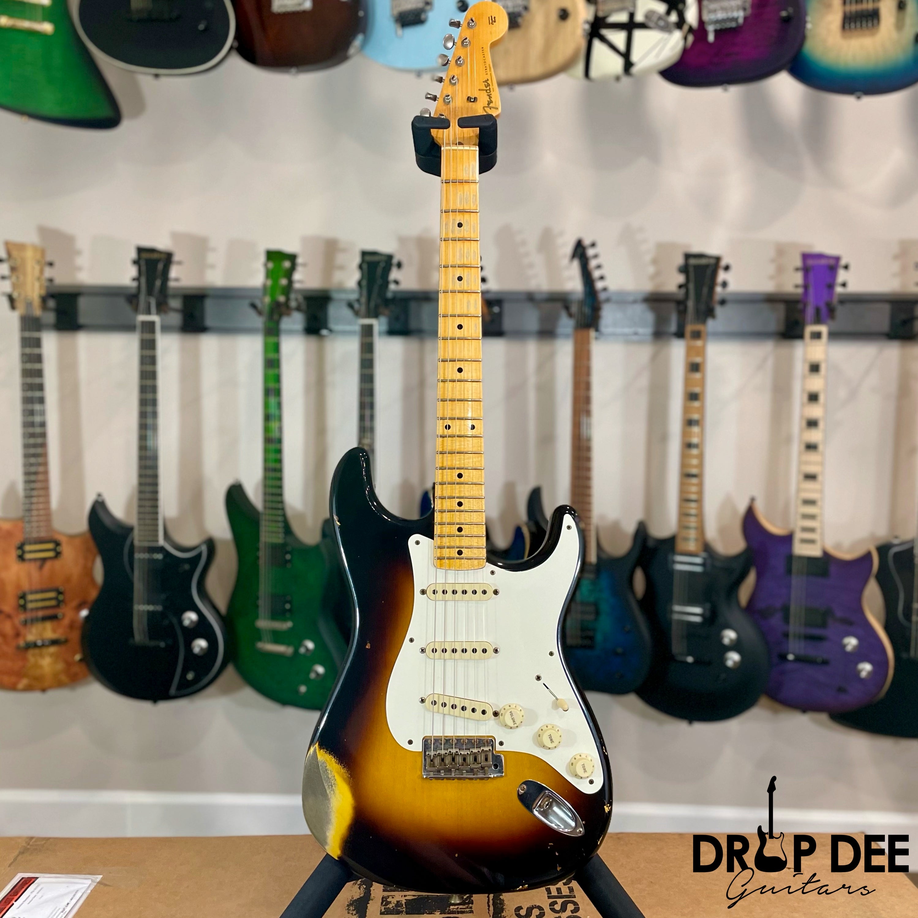 Fender Custom Shop 57 Stratocaster Relic Electric Guitar w/ Case