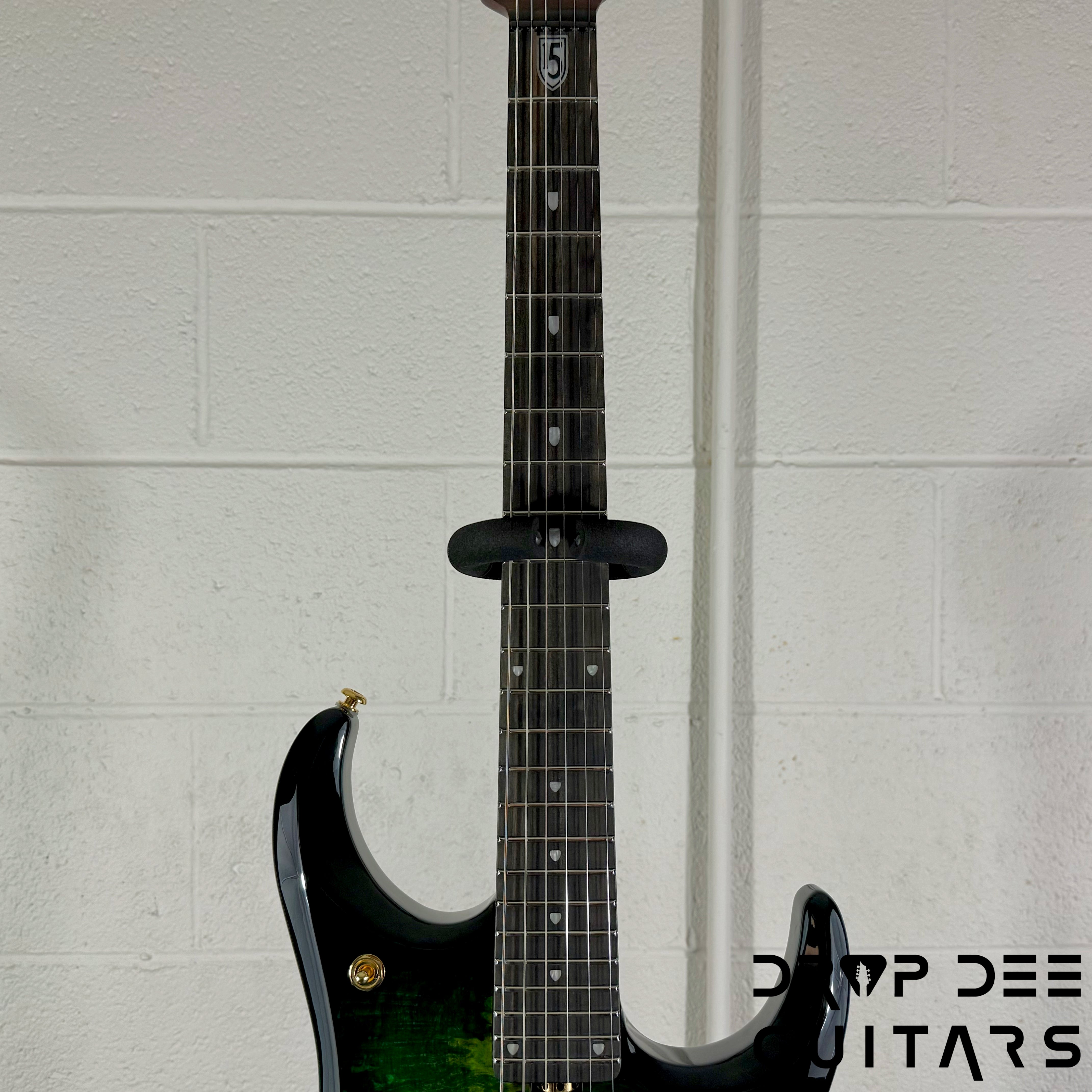 Ernie Ball Music Man BFR JP15 Electric Guitar w/ Case - Toxic Sludge