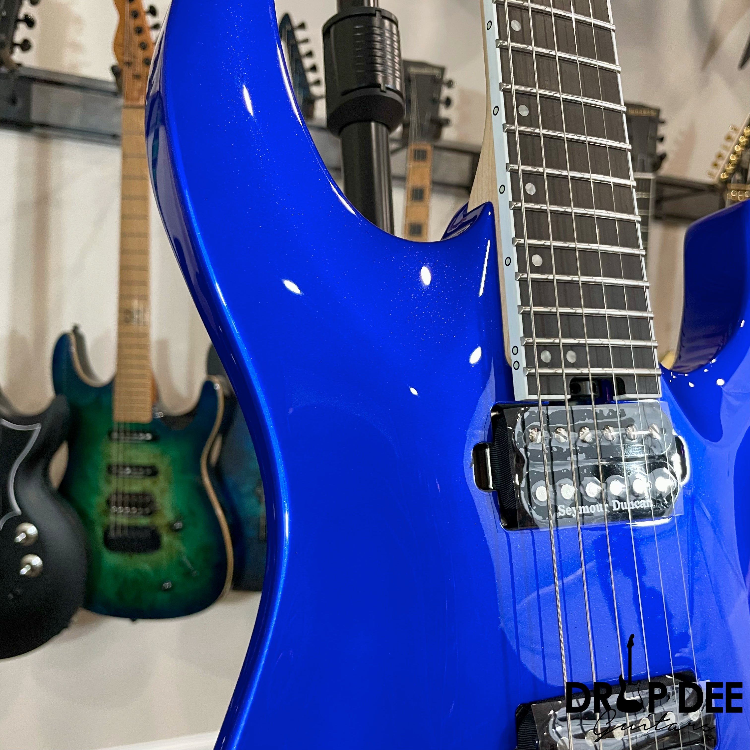 Jackson Pro Plus Series Dinky DKA Electric Guitar w/ Bag - Indigo Blue