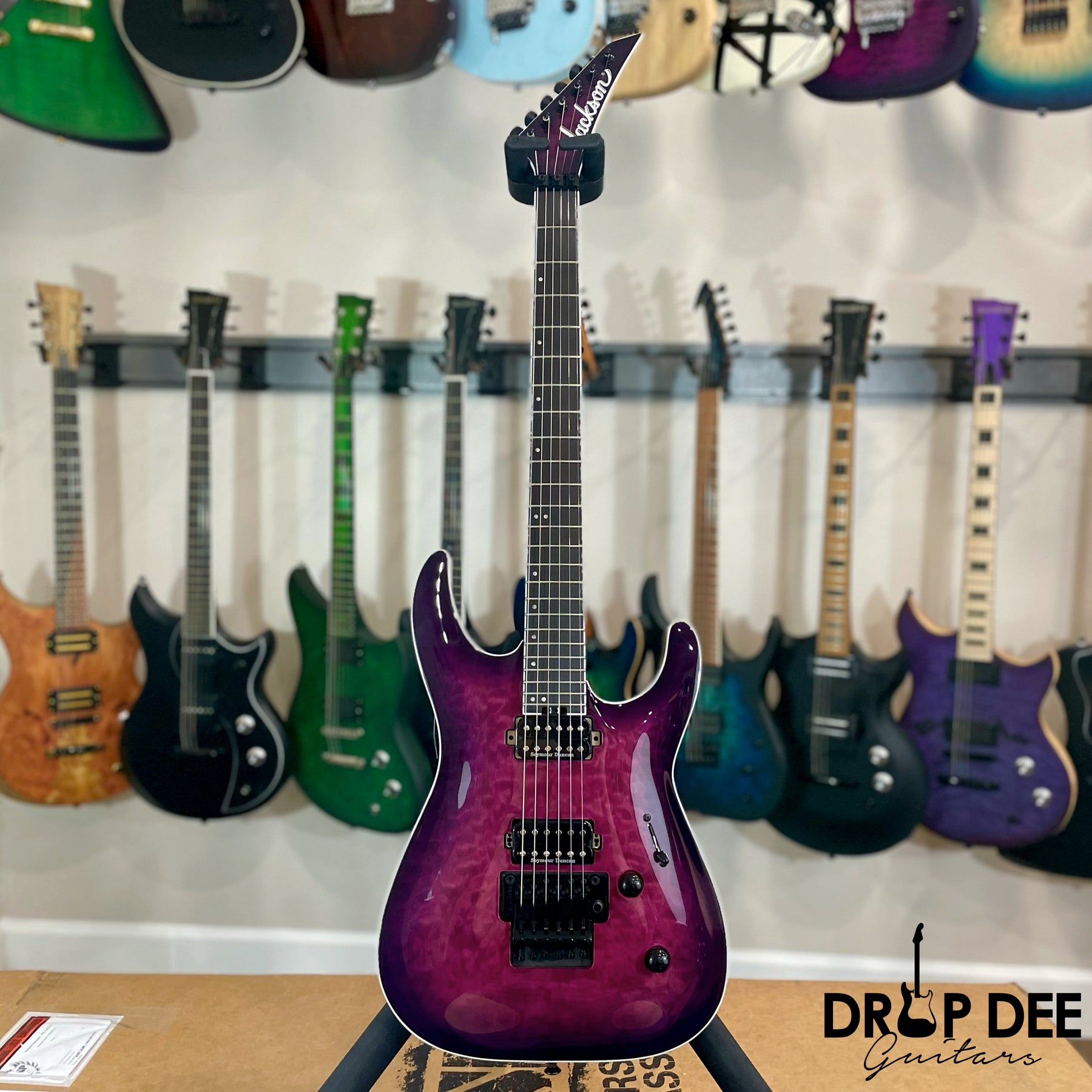 Jackson Pro Plus Series Dinky DKAQ Electric Guitar w/ Bag