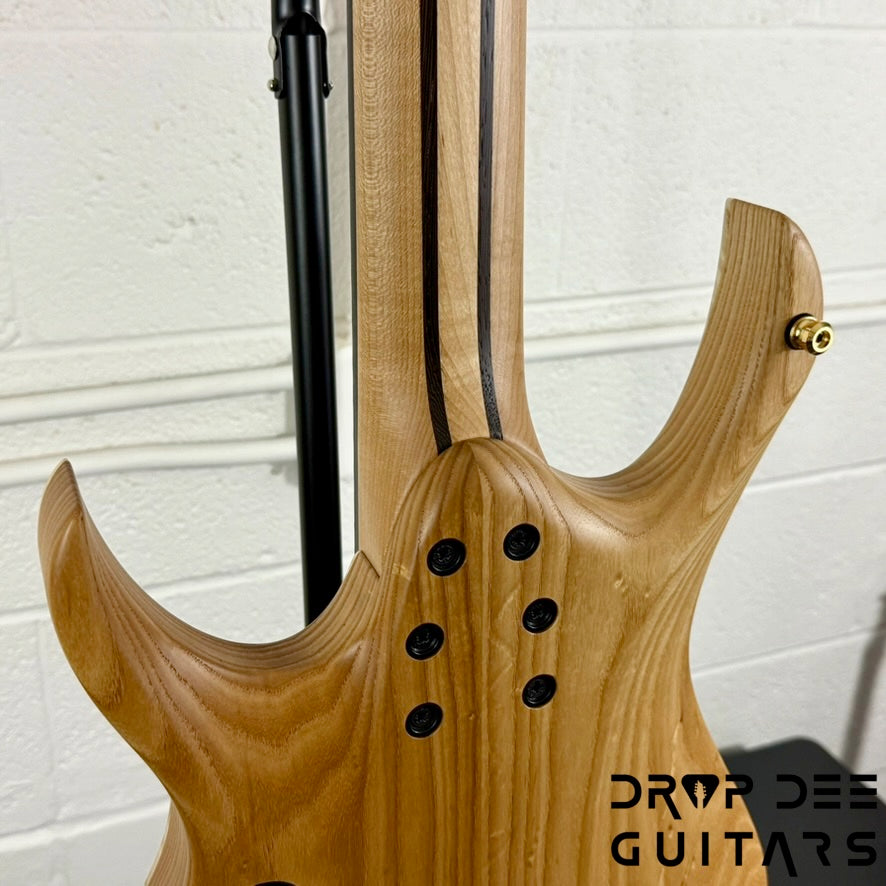 Mayones Hydra Elite 7 VF Multiscale Headless 7-String Electric Guitar w/ Case - Lava Burst Raw