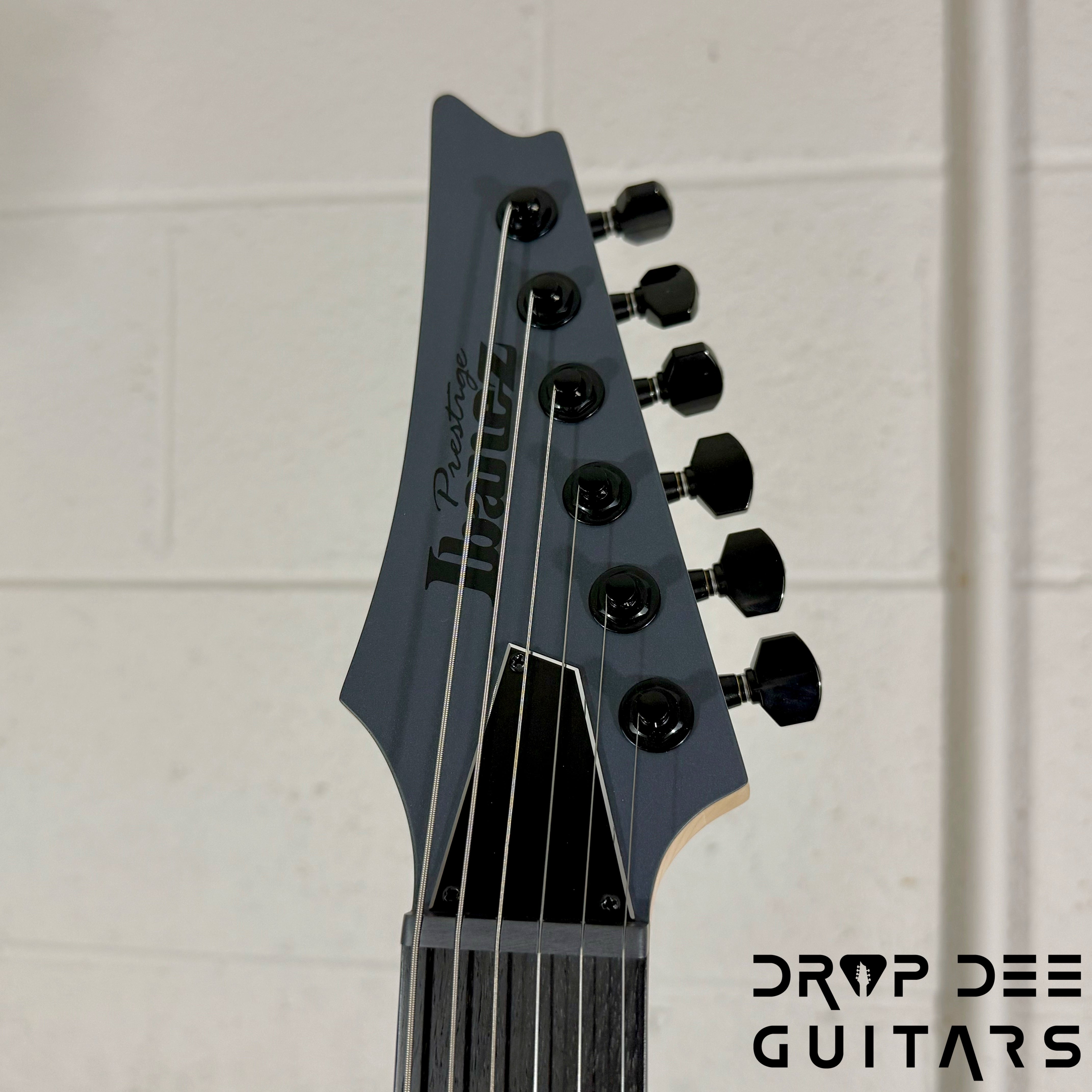 Ibanez Prestige RGR5121RB Electric Guitar w/ Case - Gray Metallic Flat