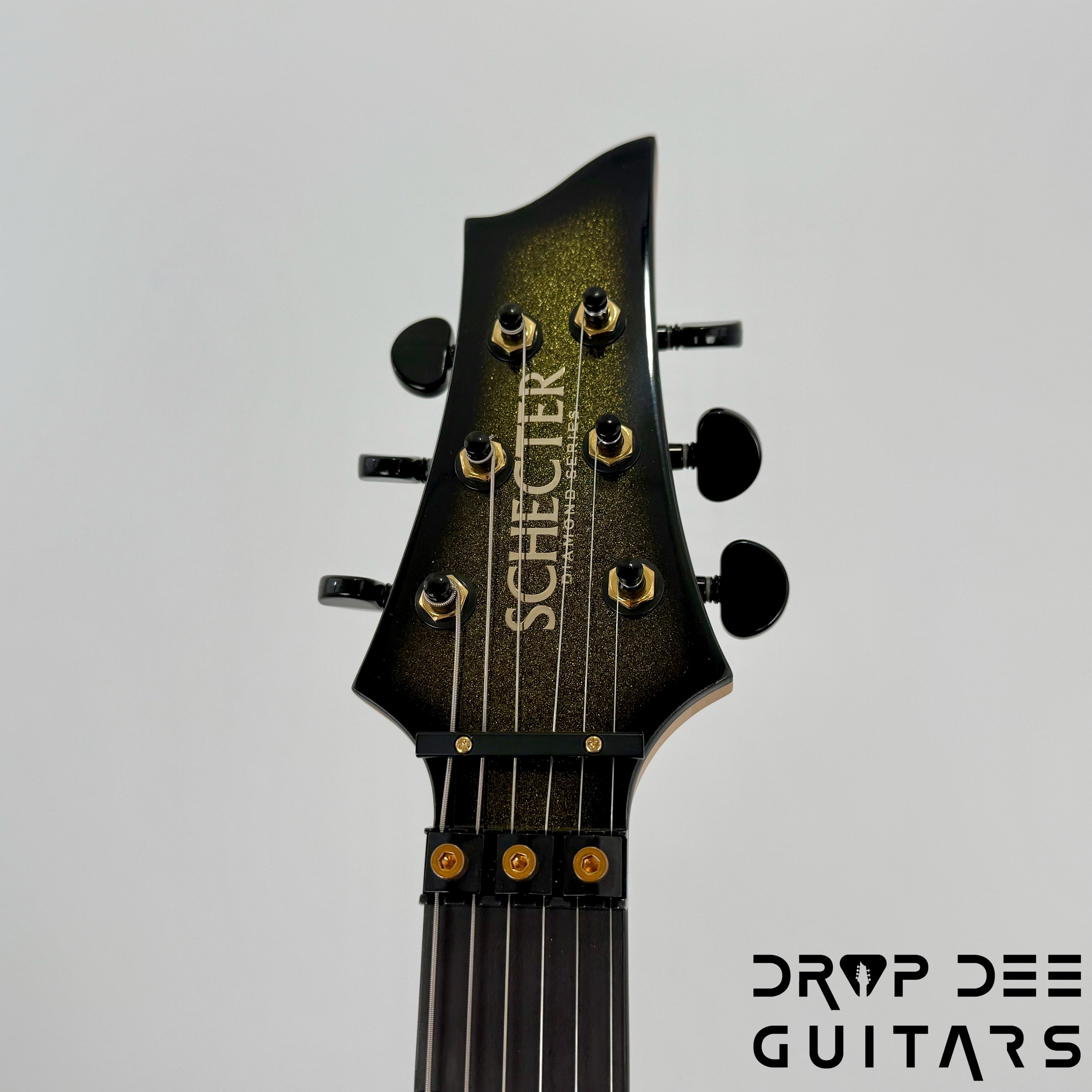 Schecter Diamond Series 50th Anniversary C-1 FR-S Electric Guitar - 50th Gold Burst