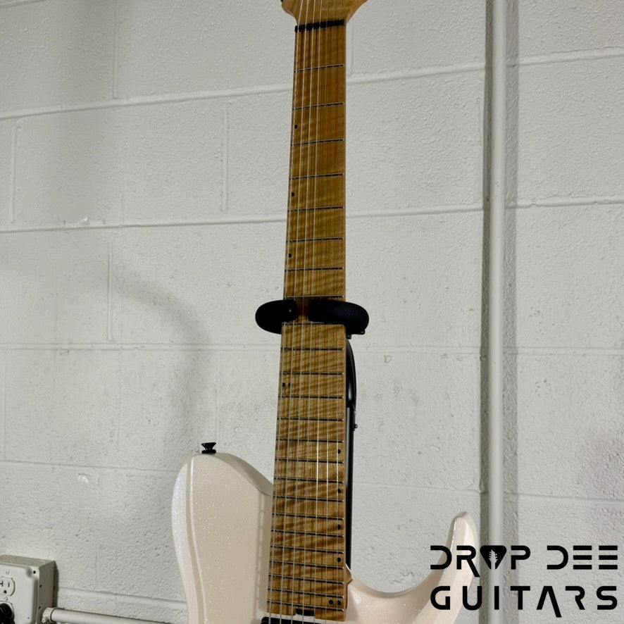 Balaguer USA Series Seraph Modern 7 Baritone 7-String Electric Guitar w/ Case (1224) - Gloss Metallic Jewel