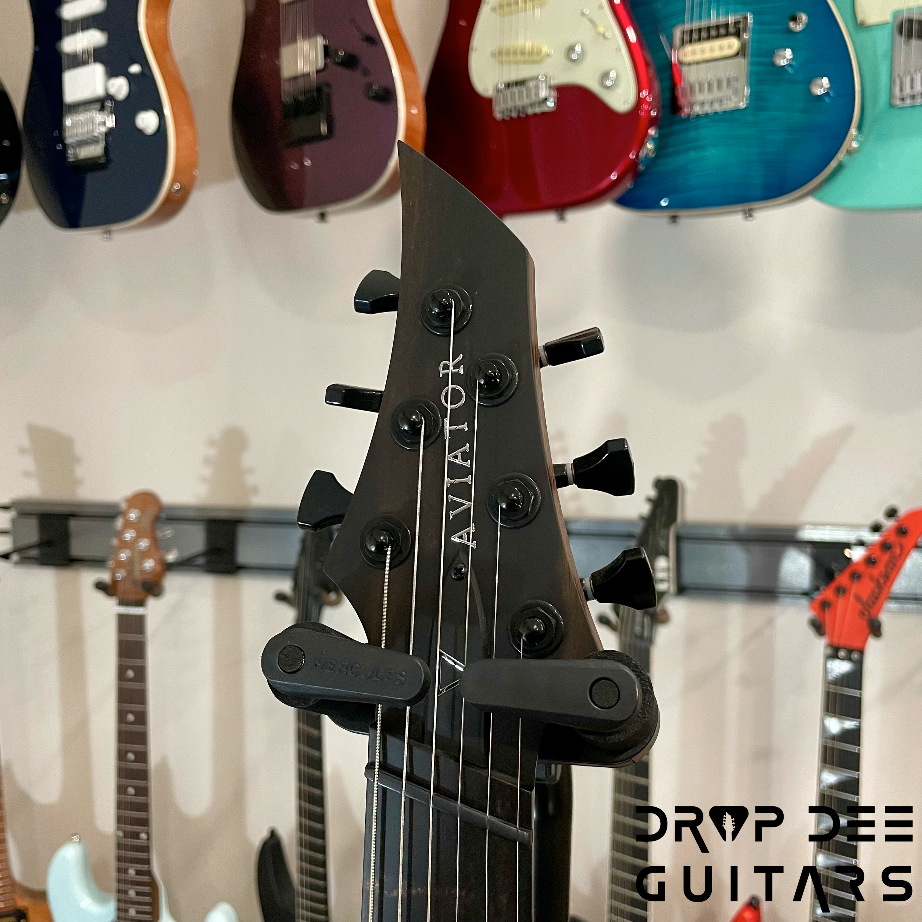 Aviator Ace Edition Elevon 6 Electric Guitar w/ Case - Red