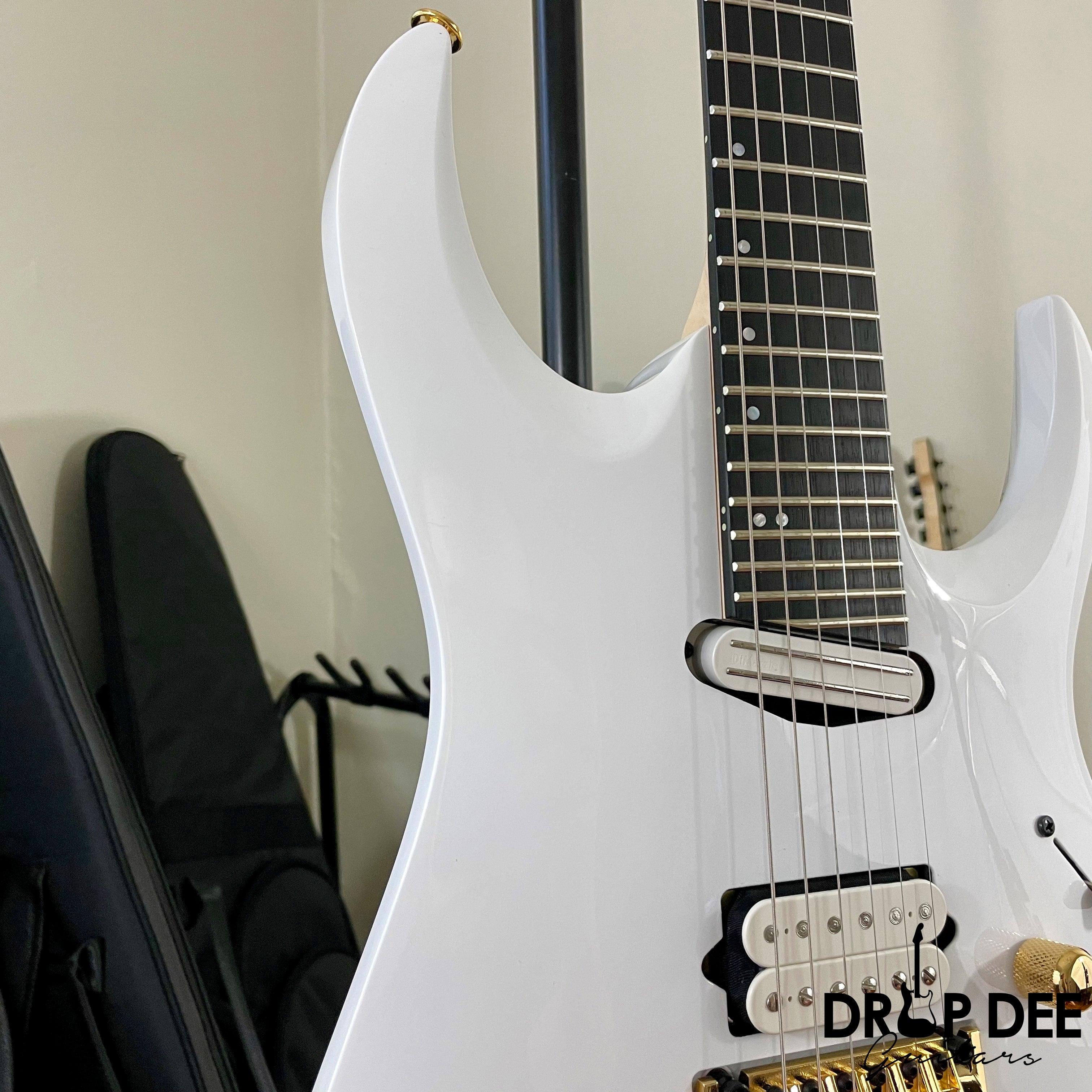 Ibanez Axe Lab Design RGA622XH Electric Guitar w/ Case - White