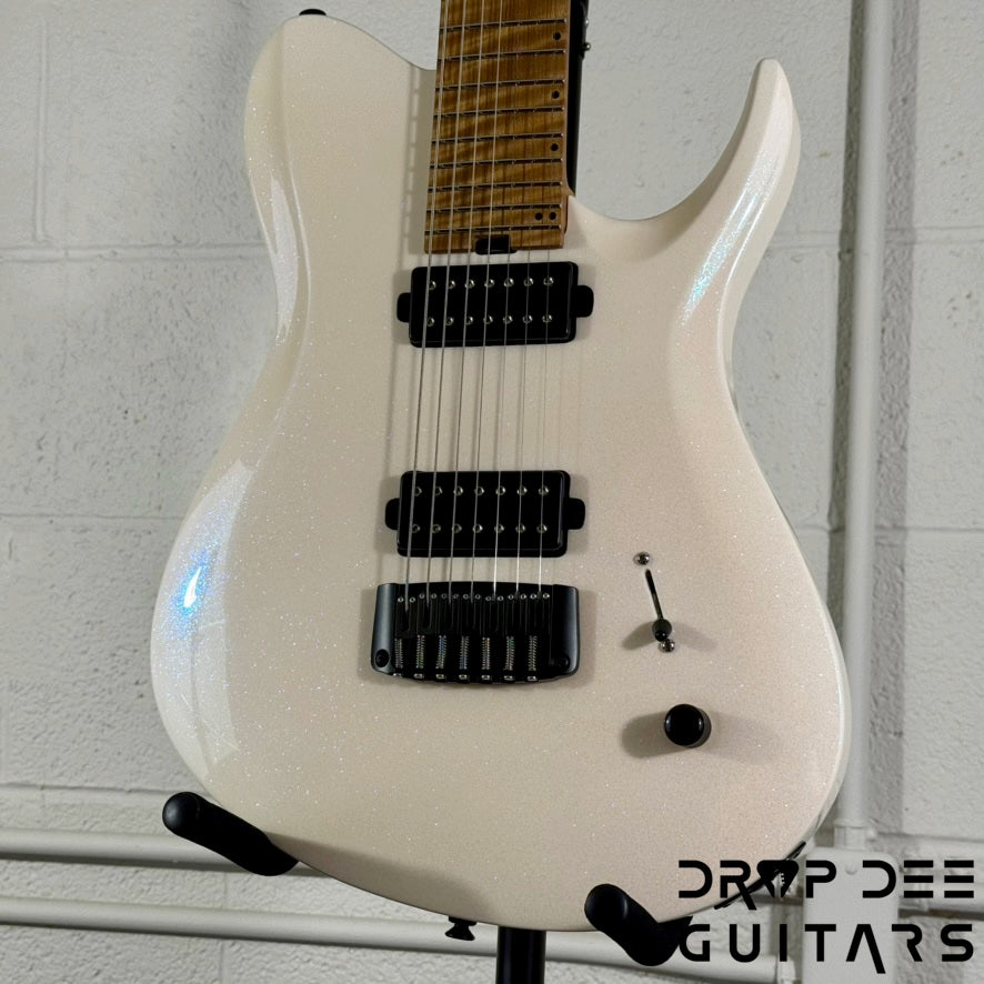 Balaguer USA Series Seraph Modern 7 Baritone 7-String Electric Guitar w/ Case (1224) - Gloss Metallic Jewel