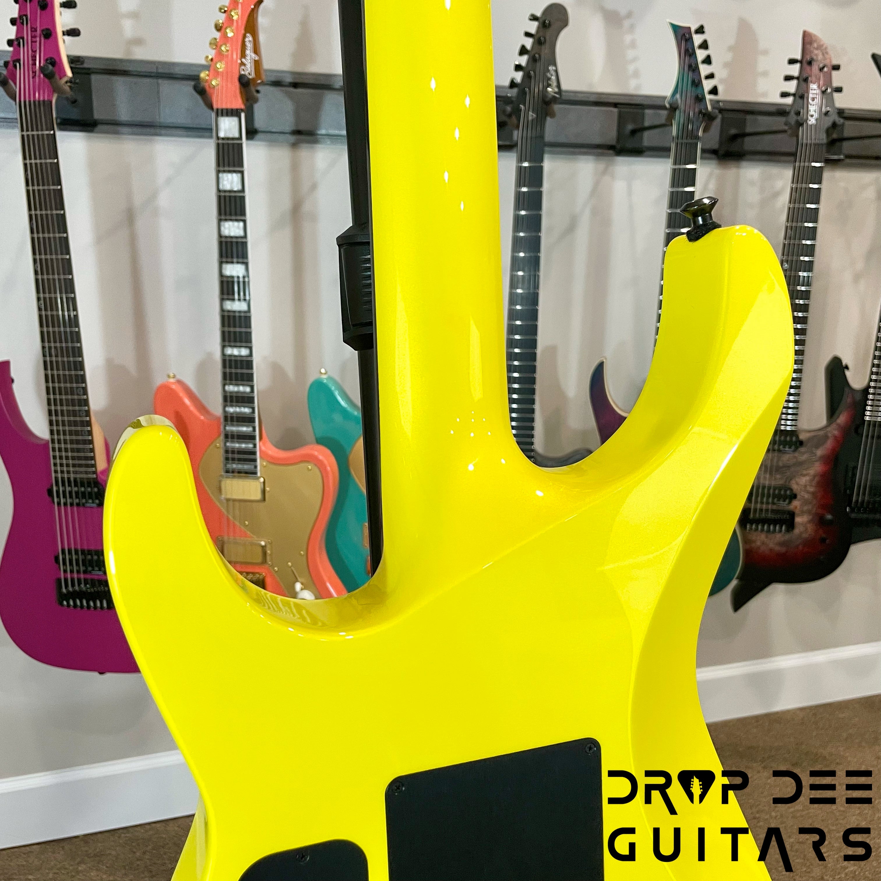 Jackson American Series Soloist SL2 DX Electric Guitar w/ Case - Lemon Ice