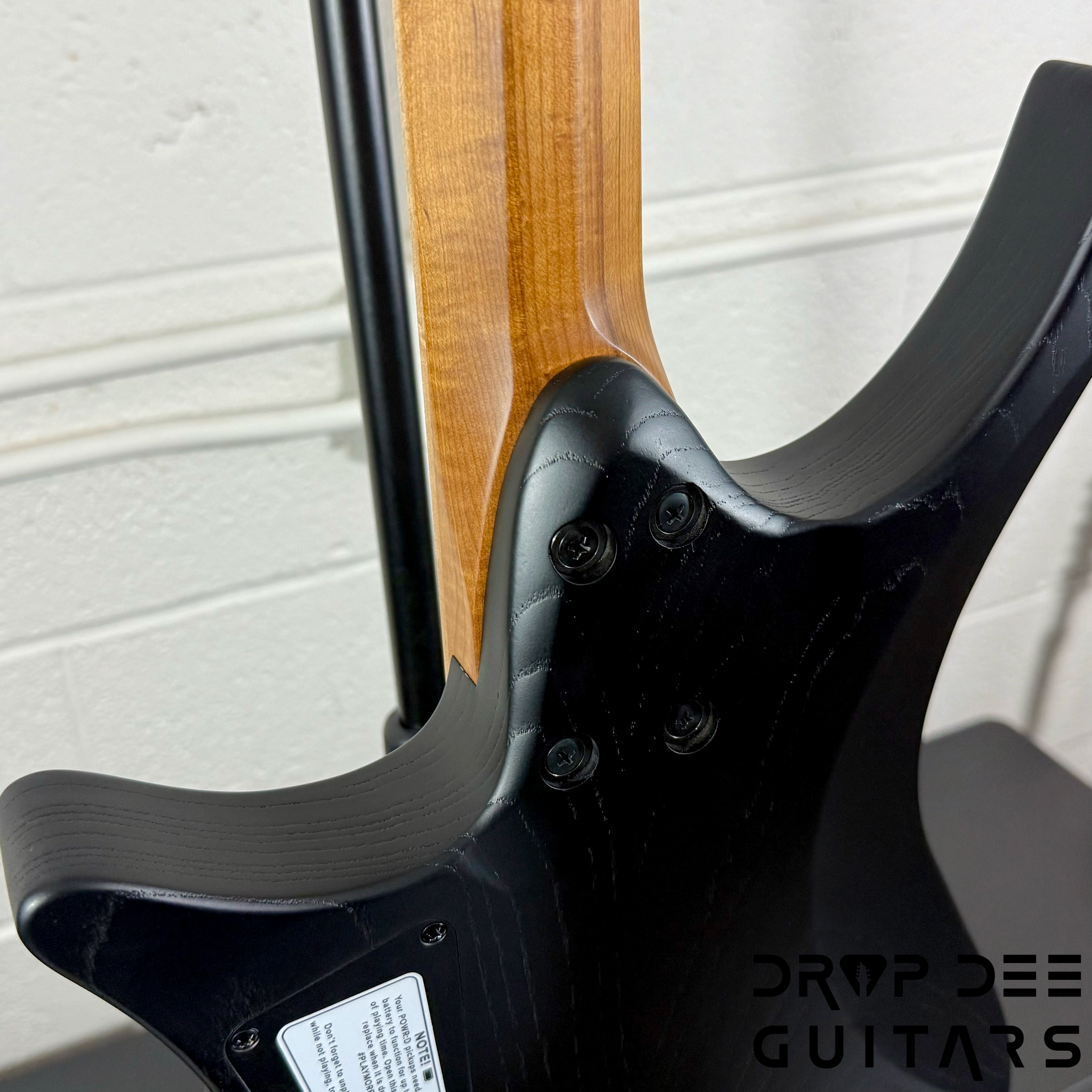 Strandberg Boden Original N2.6 Multiscale Headless Electric Guitar w/ Bag - Black Denim Burst Satin