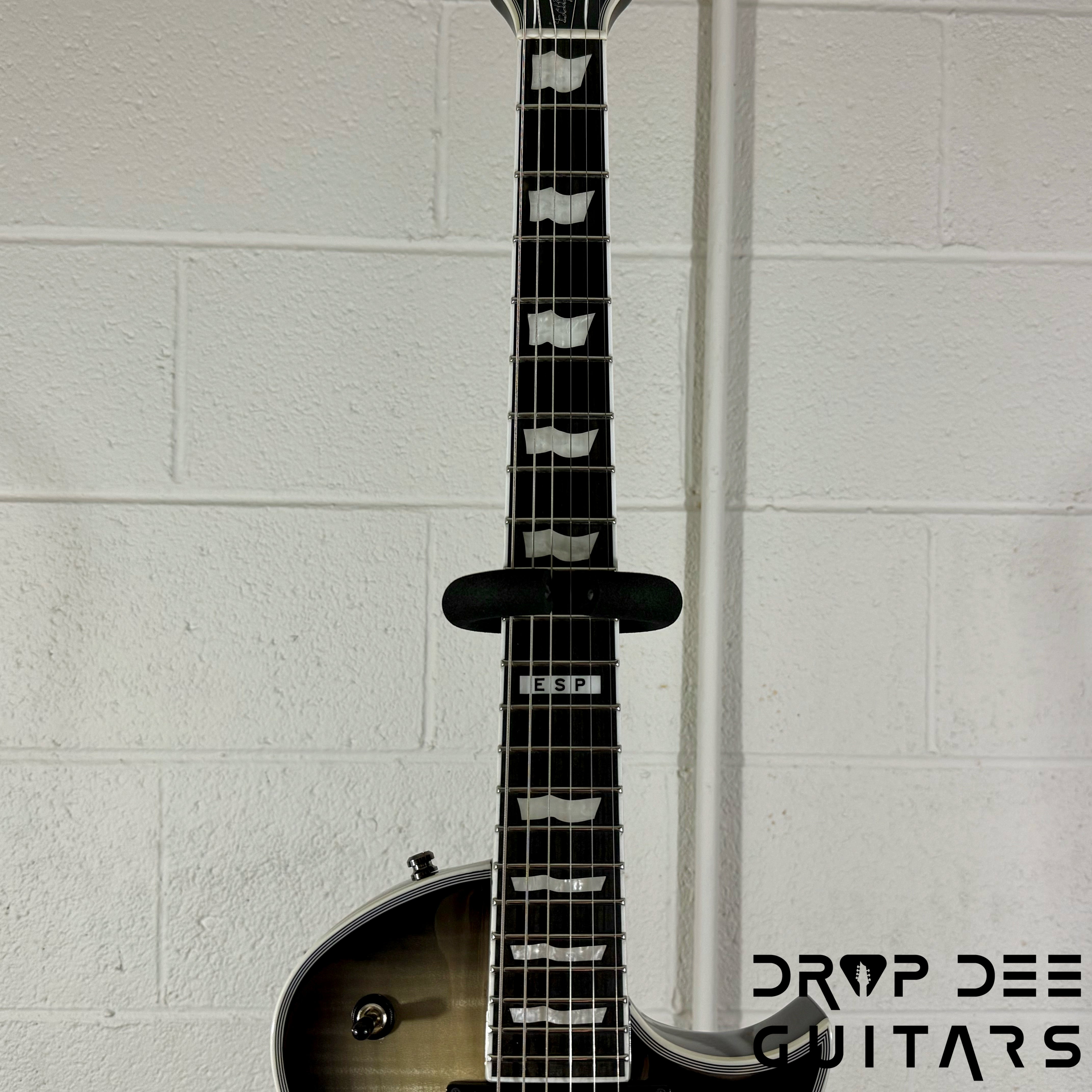 ESP E-II Eclipse FM Electric Guitar/ Case - Black Natural Burst