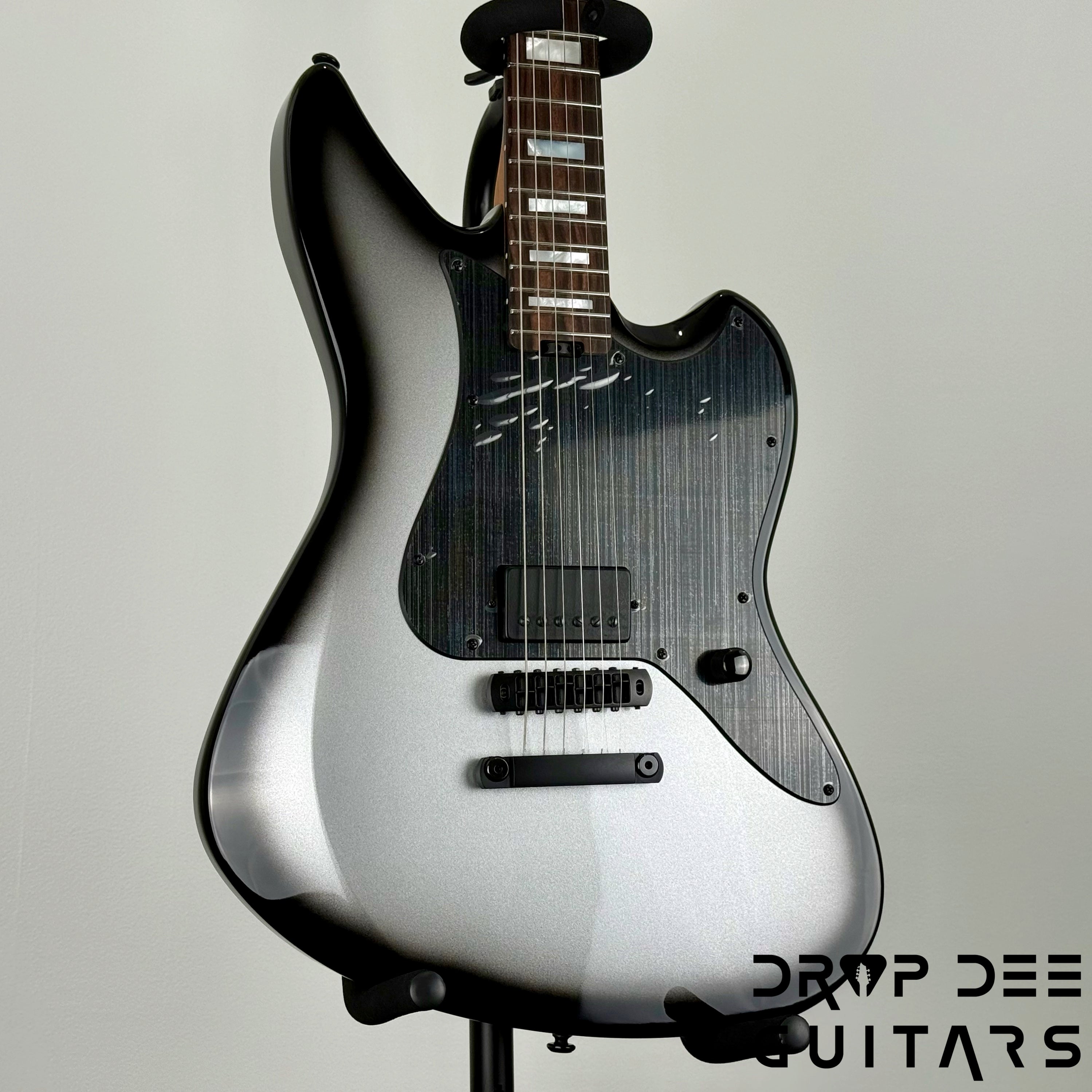 ESP LTD Joe Duplantier JD-I Electric Guitar w/ Case - Silver Sunburst